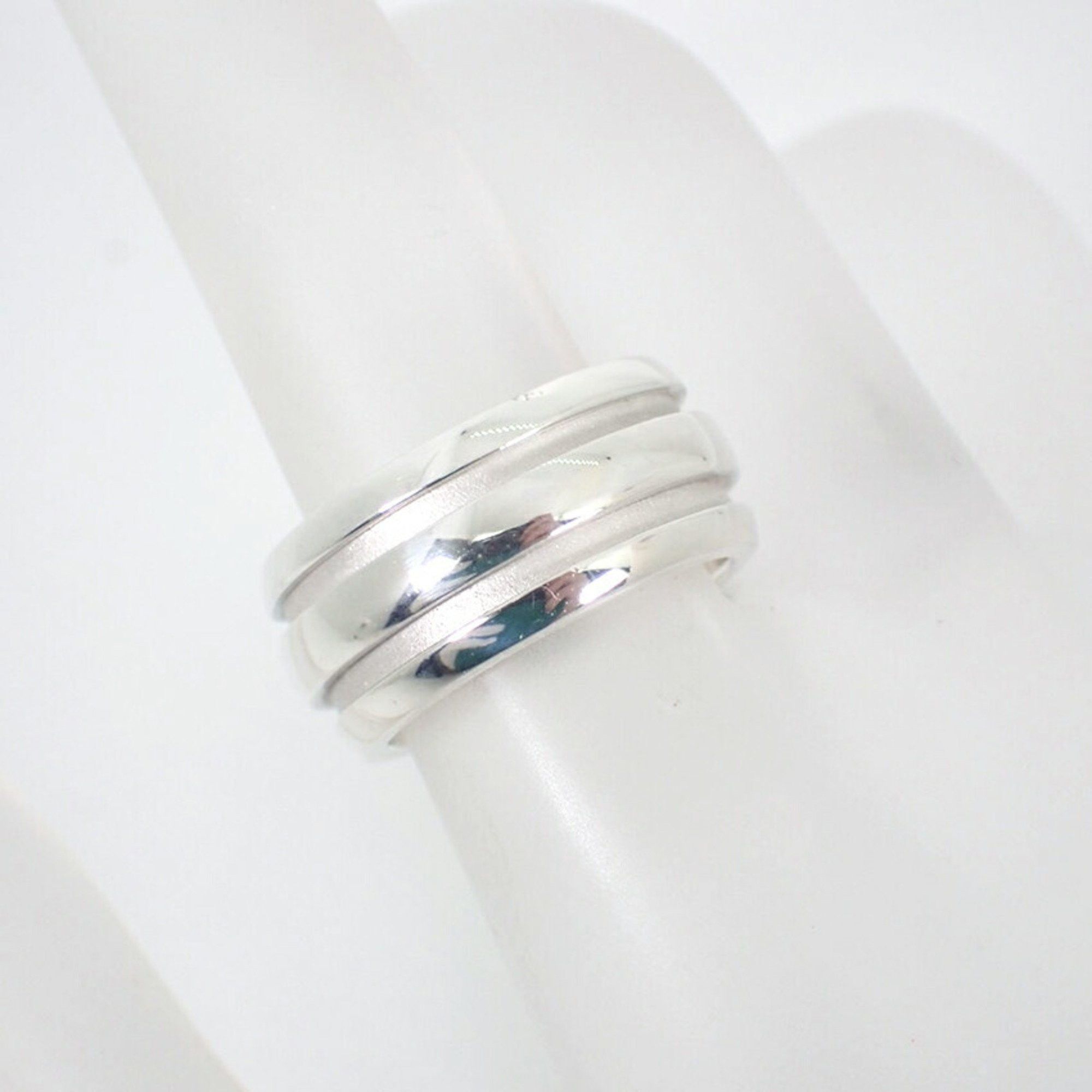 Tiffany & Co. TIFFANY 925 Double Line Ring, Size 10 Size ONE SIZE - 6 Thumbnail