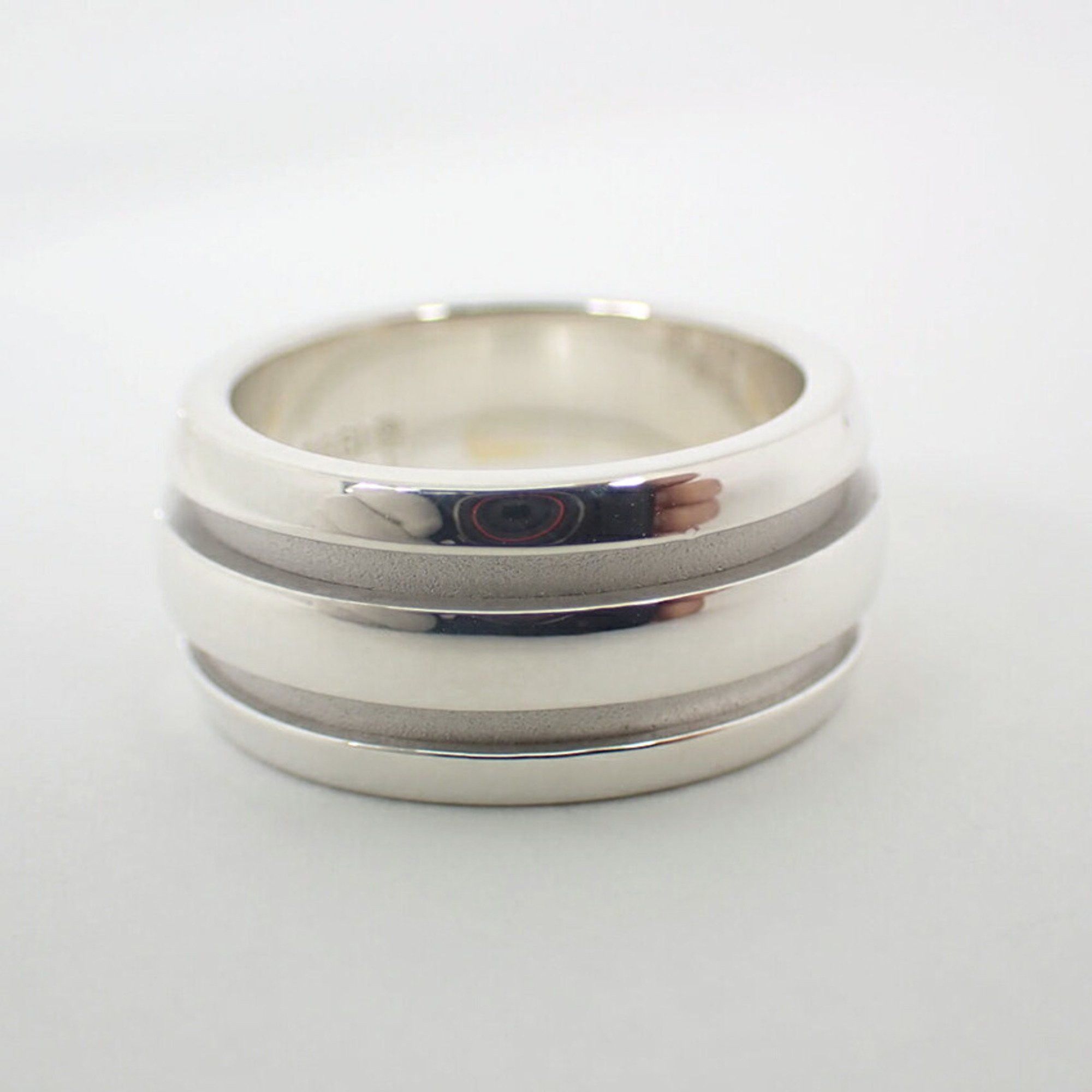 Tiffany & Co. TIFFANY 925 Double Line Ring, Size 10 Size ONE SIZE - 10 Thumbnail