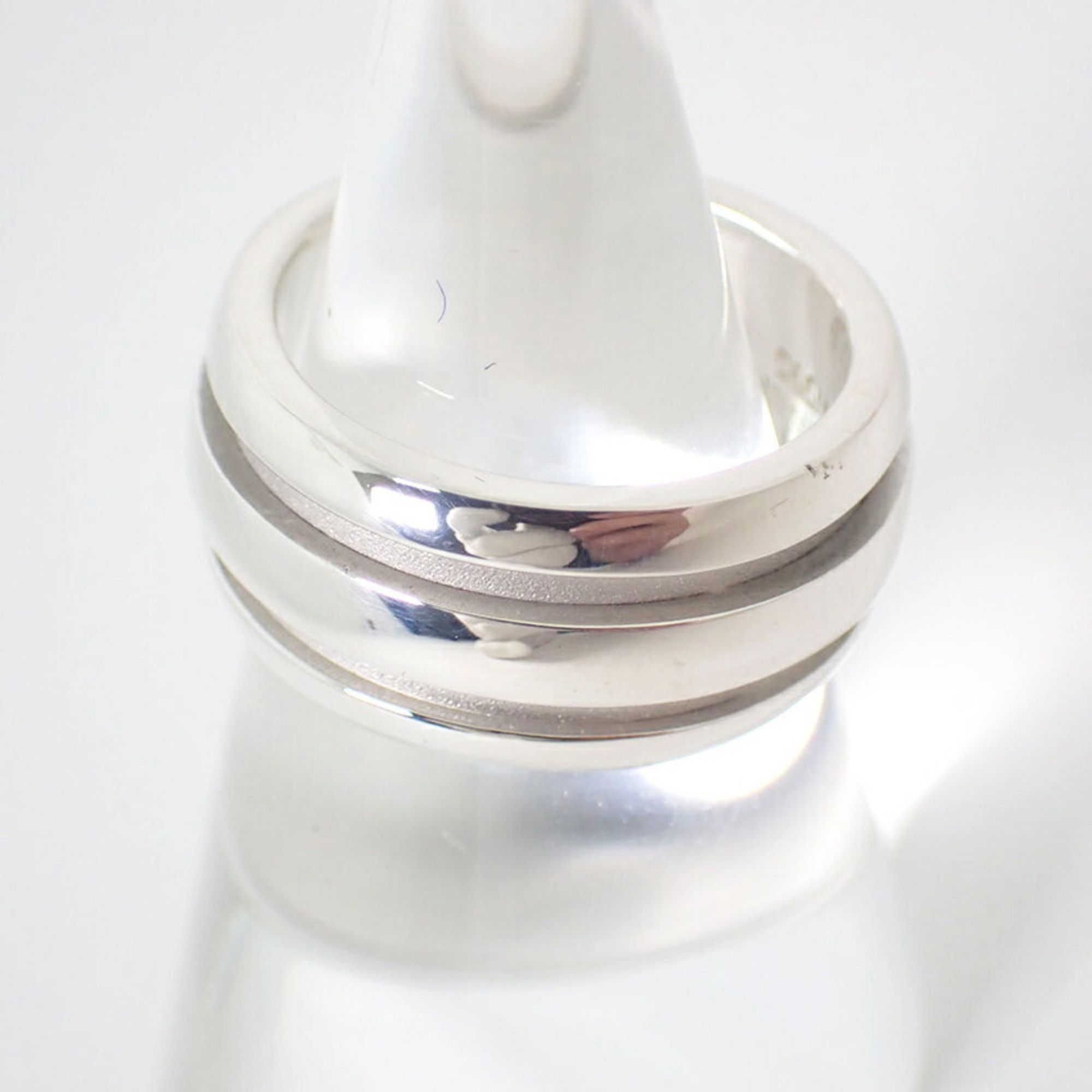 Tiffany & Co. TIFFANY 925 Double Line Ring, Size 10 Size ONE SIZE - 3 Thumbnail