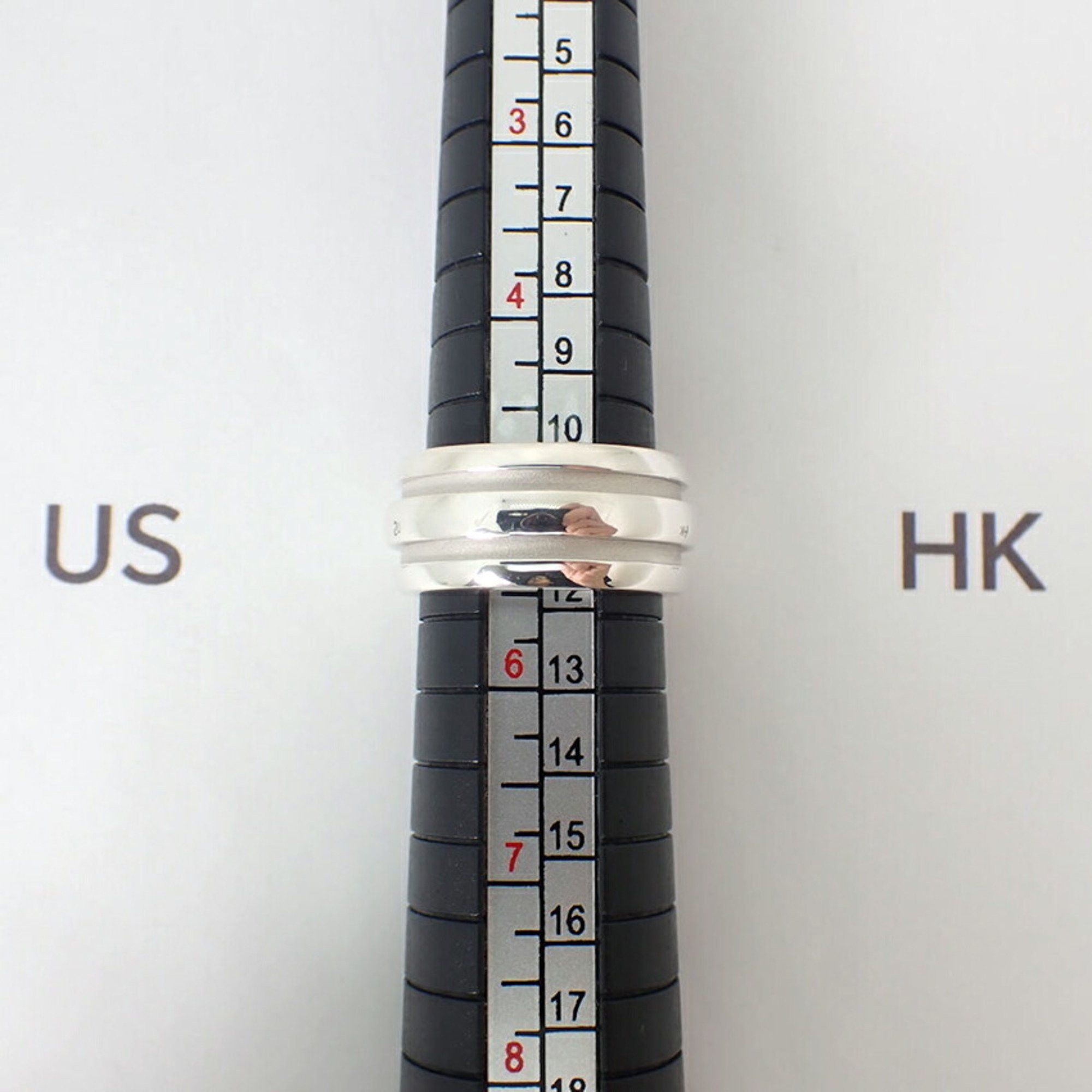 Tiffany & Co. TIFFANY 925 Double Line Ring, Size 10 Size ONE SIZE - 9 Thumbnail