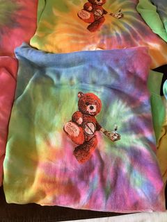 Travis scott teddy outlet bear hoodie