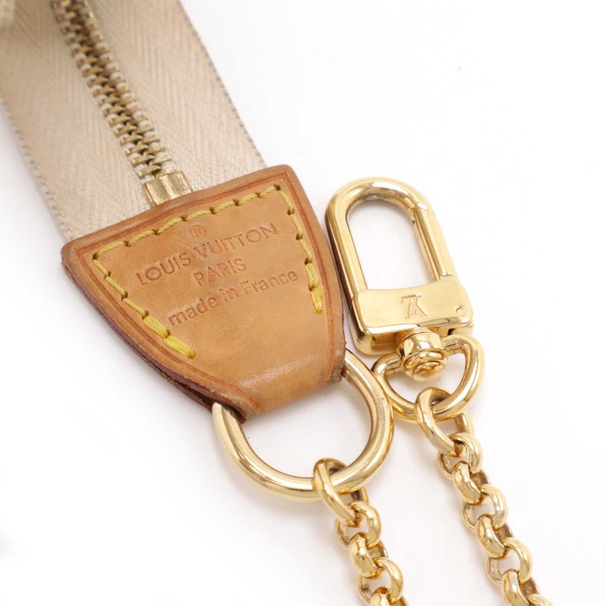 Louis Vuitton Louis Vuitton Louis Vuitton Damier Azur Eva 2way Chain Bag N55214 Canvas Shoulder Bag N55214 DUTY FREE for USA Size ONE SIZE - 7 Thumbnail