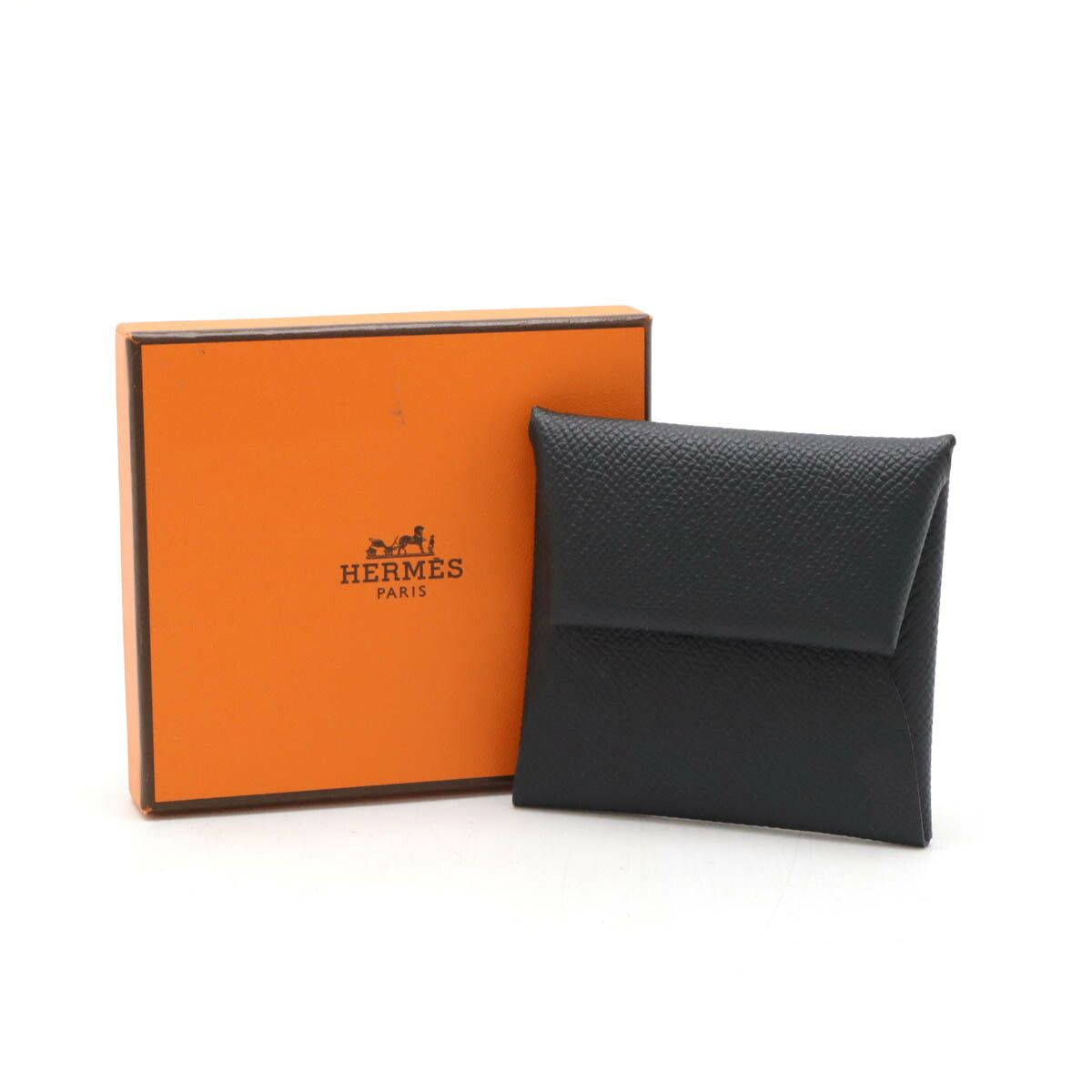 Hermes Hermes Bastia Vau Epsom Coin Case Leather Coin Case Stamp B