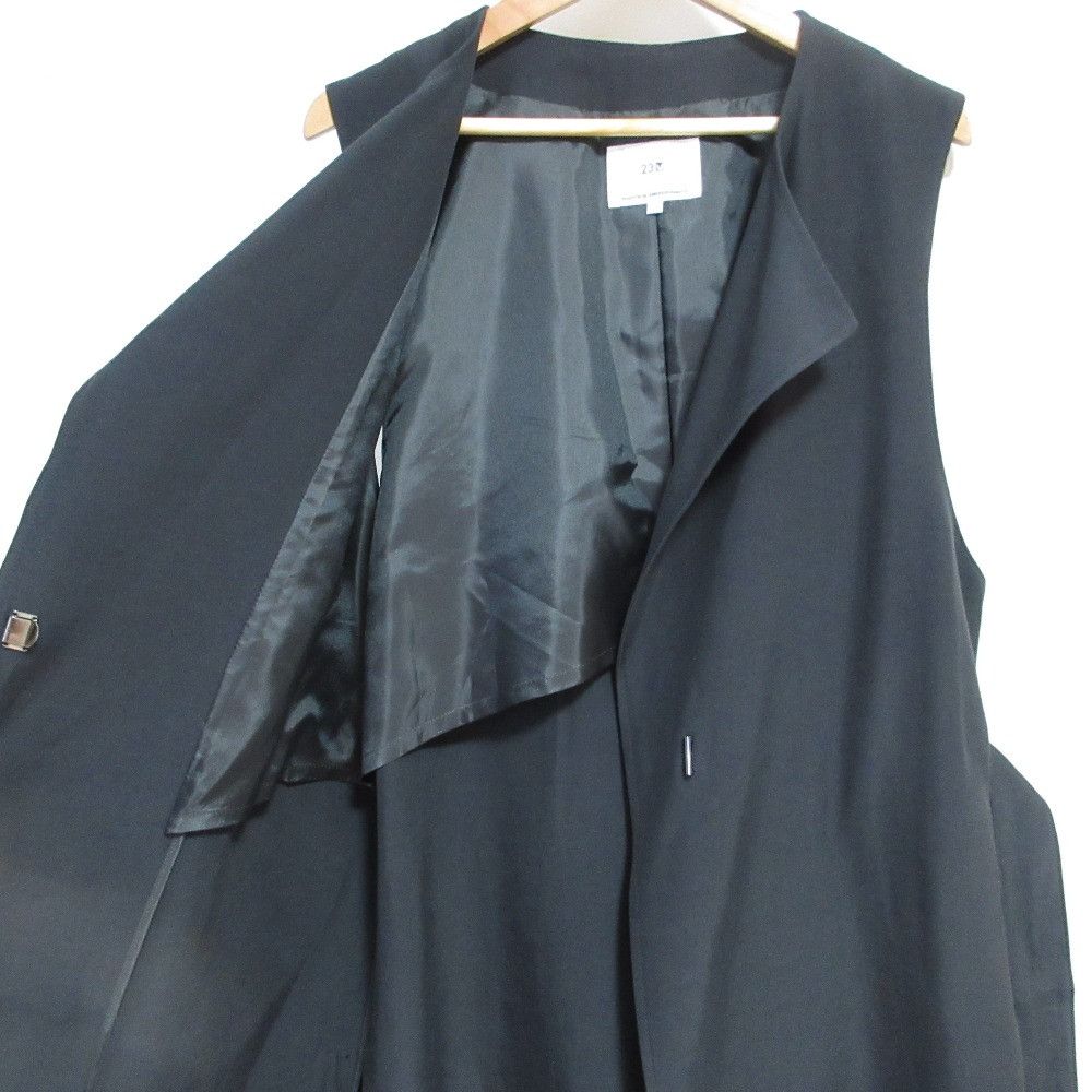 Other Other 23ku High Count Light Cloth Long Vest Others Outerwear DUTY FREE for USA Size ONE SIZE - 4 Thumbnail