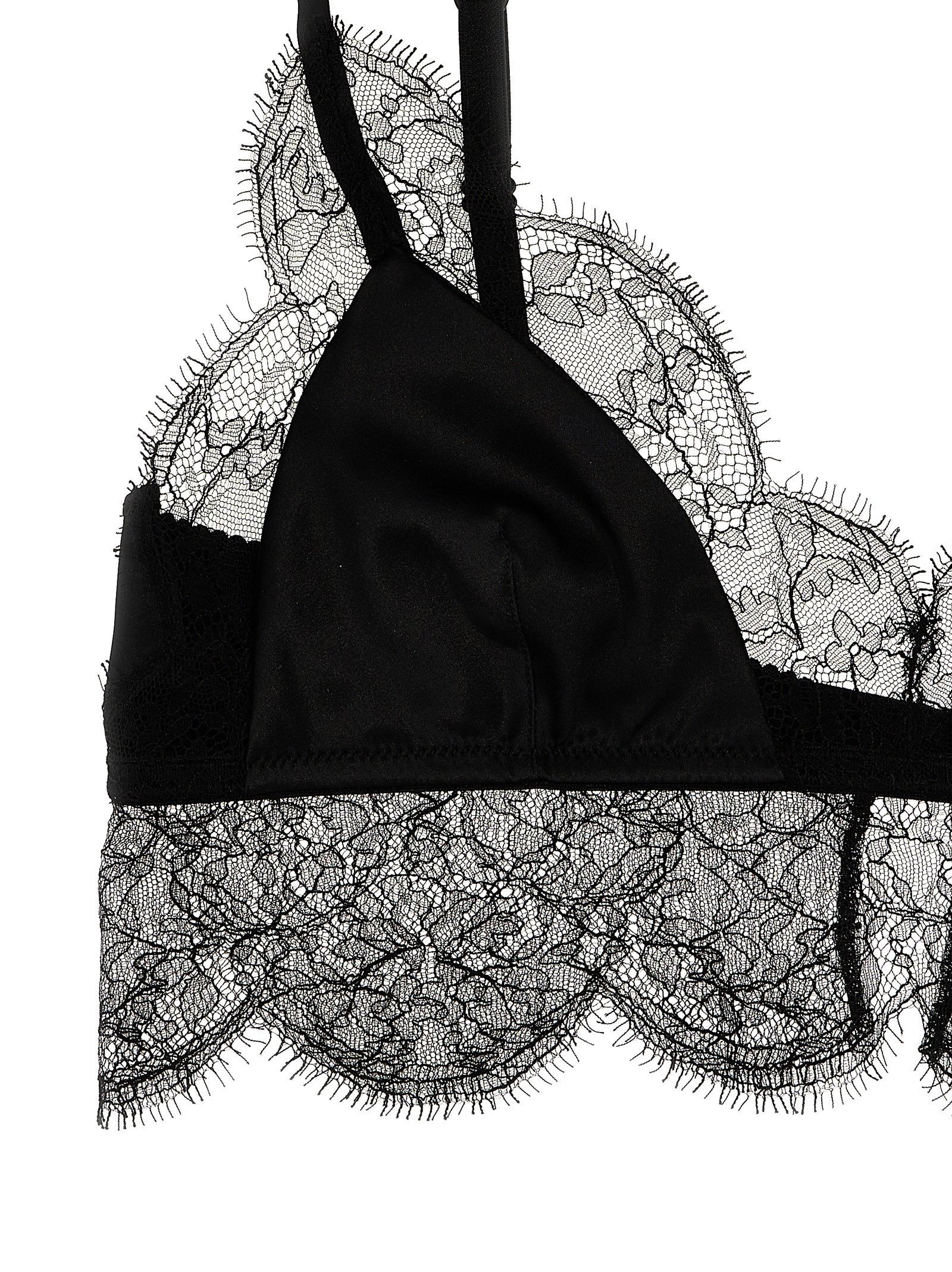 Dolce & Gabbana Lace Satin Bra Size ONE SIZE - 3 Thumbnail