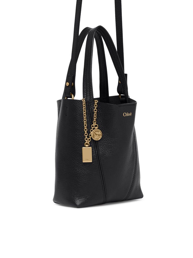Chloe CHLOÉ SPIN SMALL TOTE BAG IN GRAINY LEATHER Size ONE SIZE - 6 Thumbnail