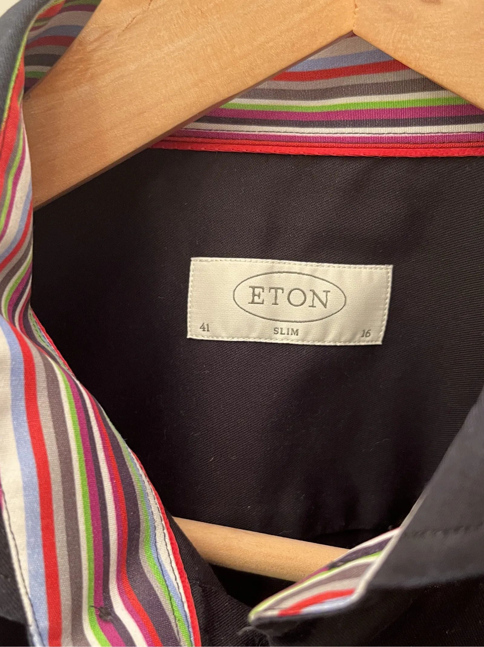 Eton Eton Eton Slim Shirt Size US XL / EU 56 / 4 - 2 Thumbnail