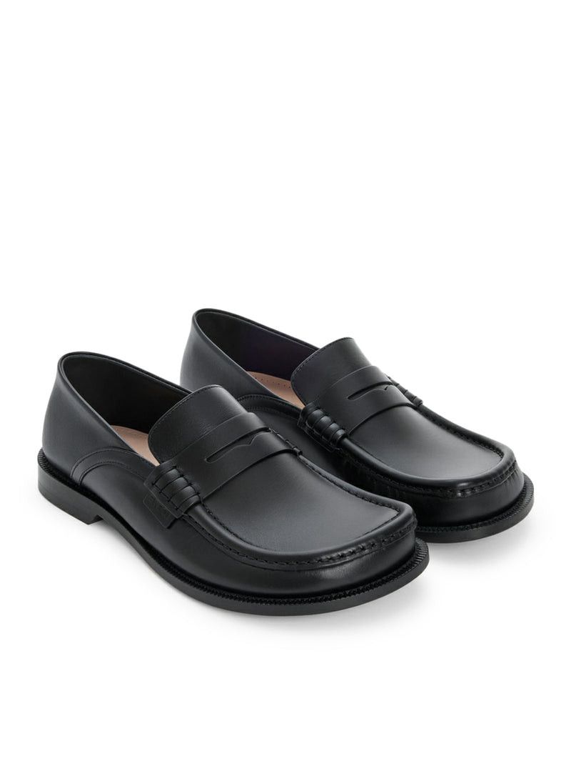 Loewe CAMPO FLAP BACK LEATHER LOAFERS Size US 11 / EU 44 - 2 Thumbnail