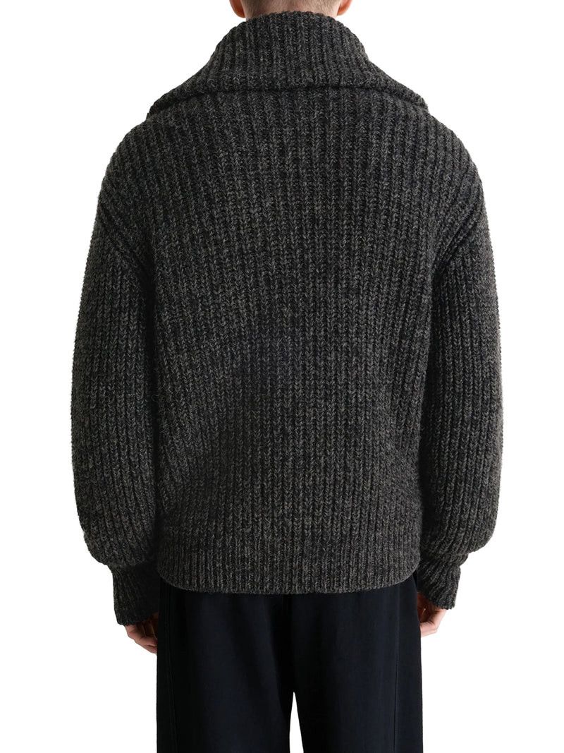 Lemaire ALPACA ZIP-UP CARDIGAN Size US L / EU 52-54 / 3 - 4 Thumbnail