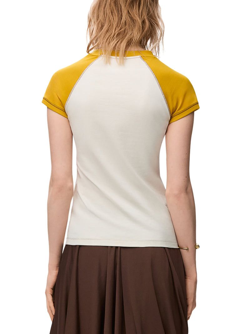 Loewe SLIM FIT T-SHIRT IN COTTON BLEND Size XS / US 0-2 / IT 36-38 - 4 Thumbnail