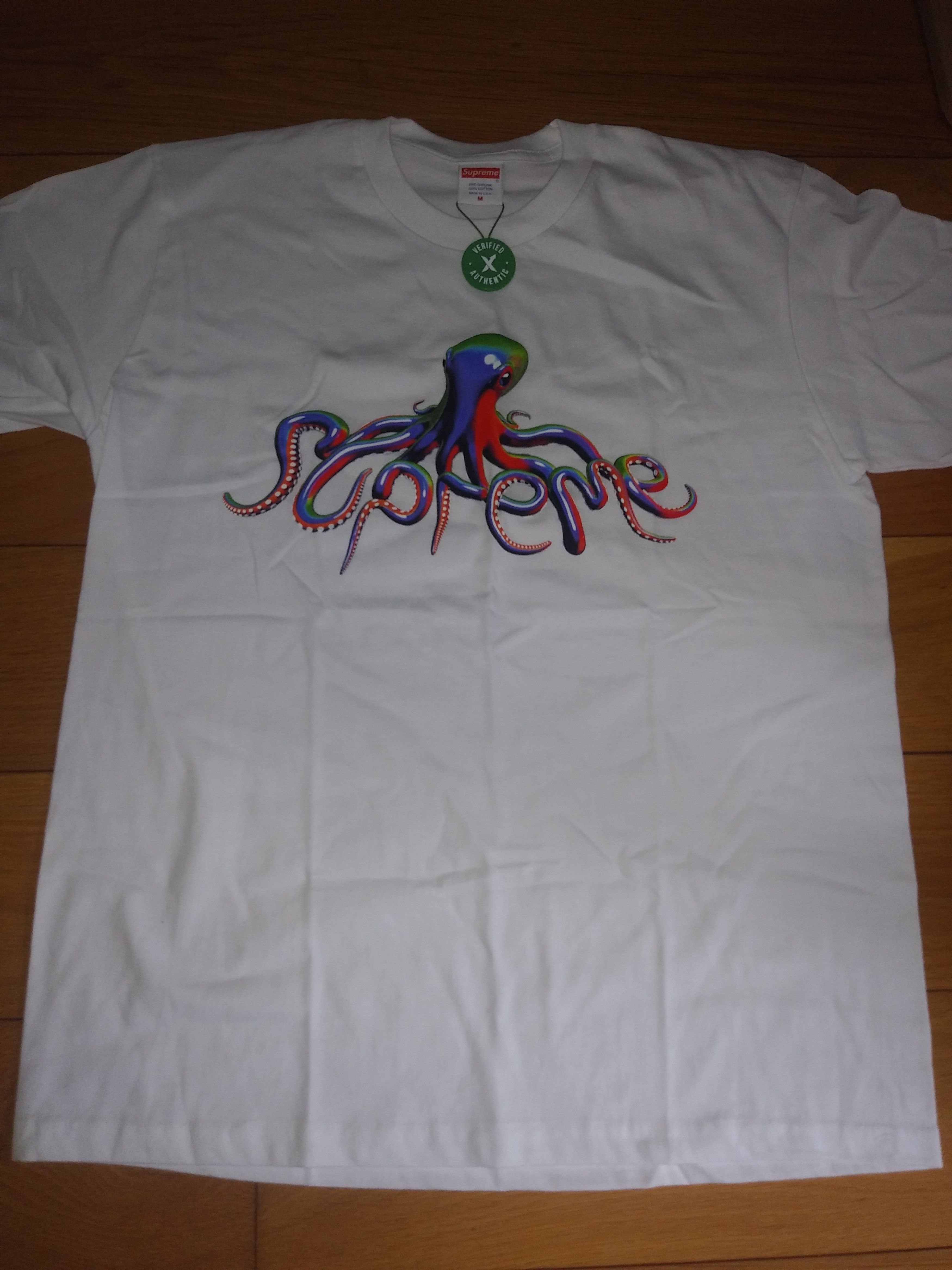 Supreme tee outlet octopus