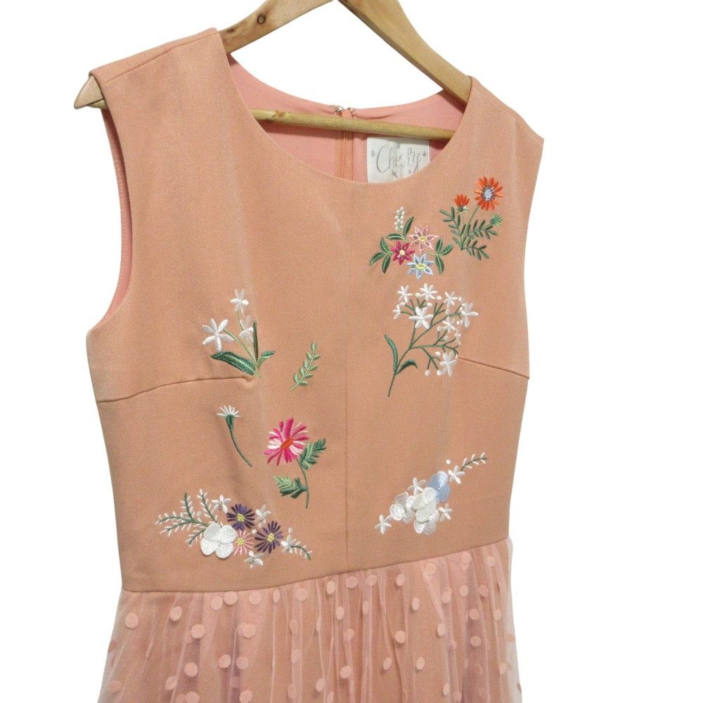 Other Other Chesty Dot Tulle Long Dress Others Dresses DUTY FREE for USA Size ONE SIZE - 4 Thumbnail