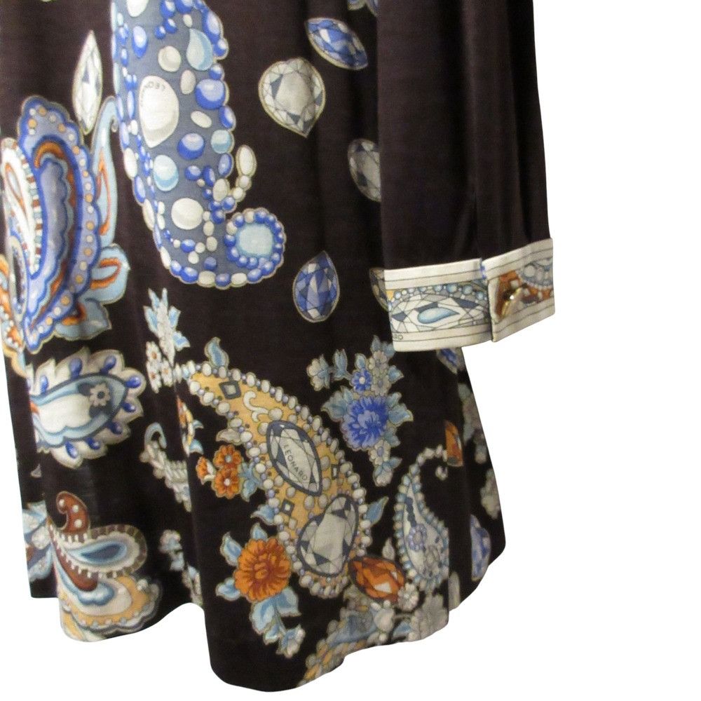 Other Other LEONARD FASHION Wool Silk Long Jacket Others Outerwear DUTY FREE for USA Size ONE SIZE - 4 Thumbnail