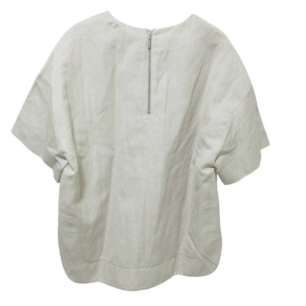 Other Other ebure Linen Blend Pullover Natural Material Tops DUTY FREE for USA Size ONE SIZE - 2 Thumbnail
