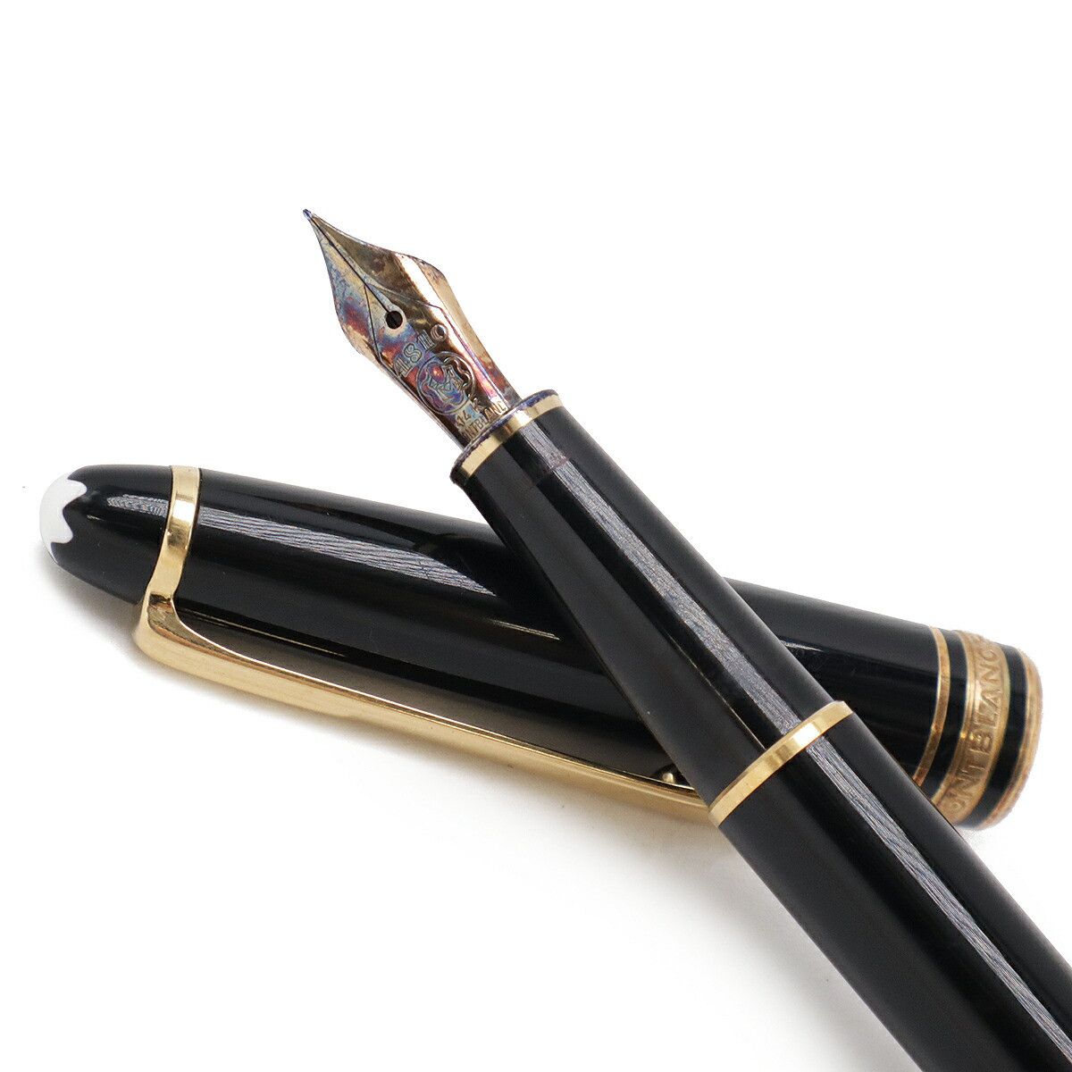 Montblanc Montblanc Montblanc Meisterstück Au585 Fountain Pen Metal Pen DUTY FREE for USA Size ONE SIZE - 4 Thumbnail