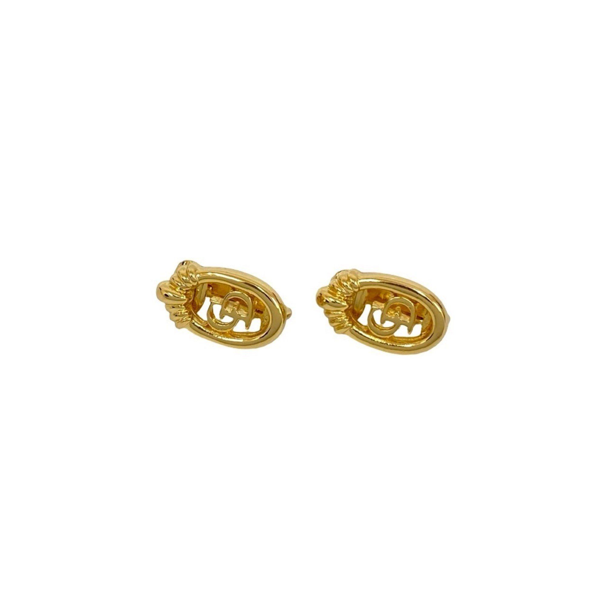 Dior Christian Dior CD logo necklace and earrings set in gold, 55862 Size ONE SIZE - 6 Thumbnail