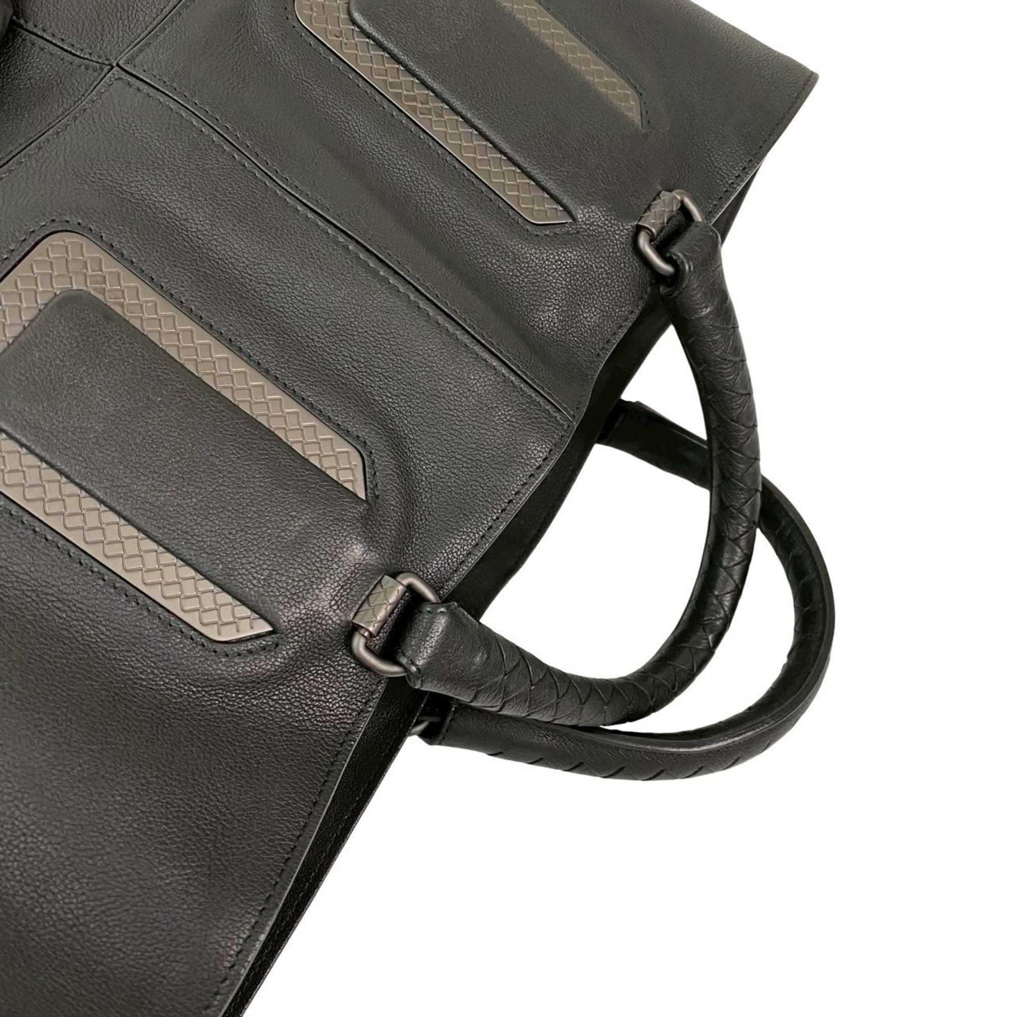 Bottega Veneta BOTTEGA VENETA Intrecciato Leather Handbag, Tote Bag, Business Black, 32538 Size ONE SIZE - 4 Thumbnail