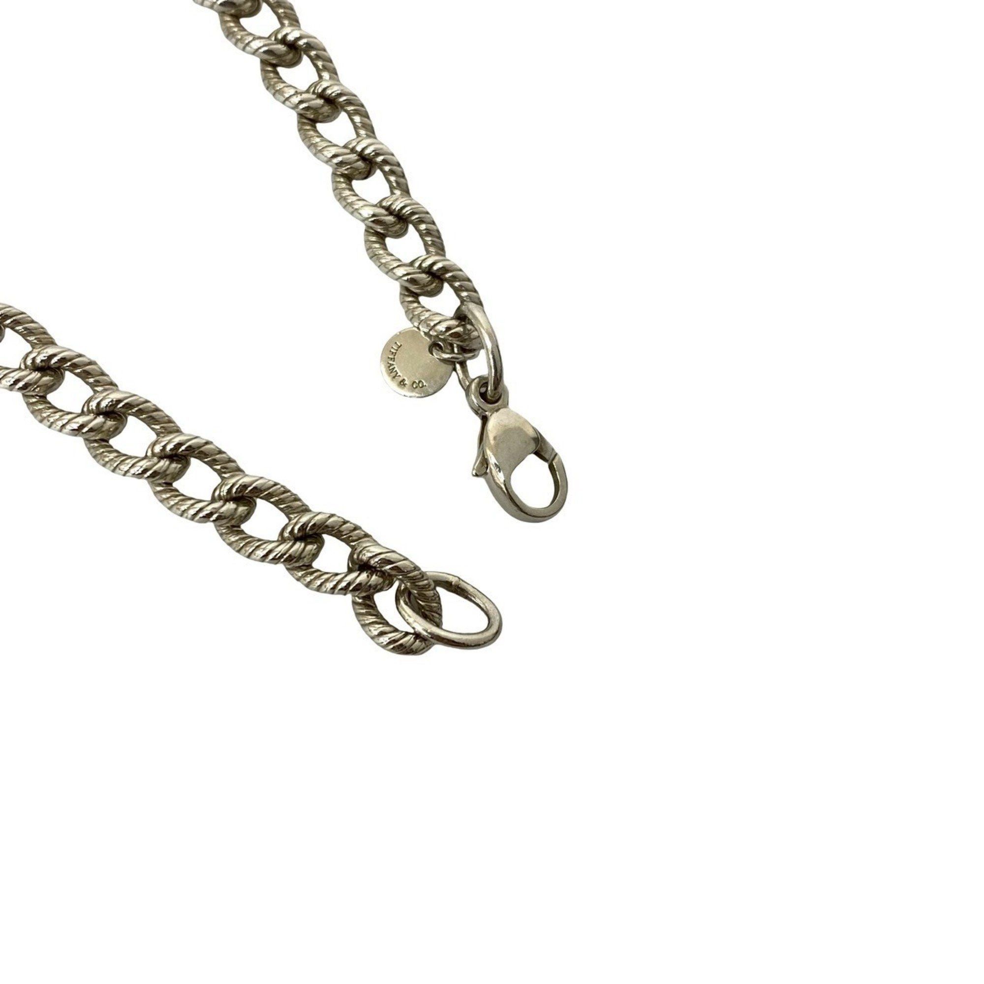 Tiffany & Co. TIFFANY & Co. Tiffany Twisted Rope Sterling Silver Bracelet Chain Bangle 24256 Size ONE SIZE - 3 Thumbnail