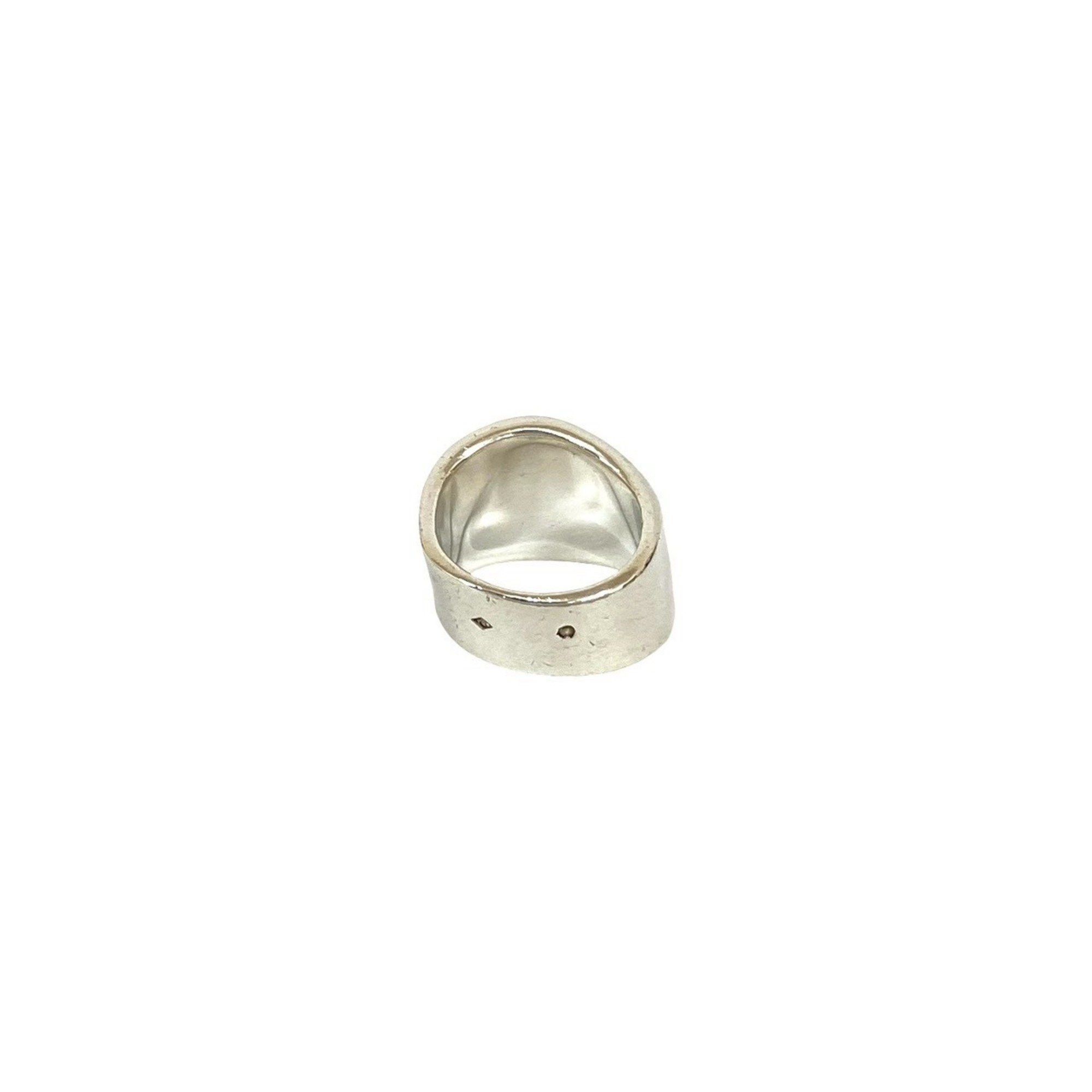 Hermes HERMES Cheval Horse Ring, 925 Sterling Silver, Size 8, Women's, 11342 Size ONE SIZE - 6 Thumbnail