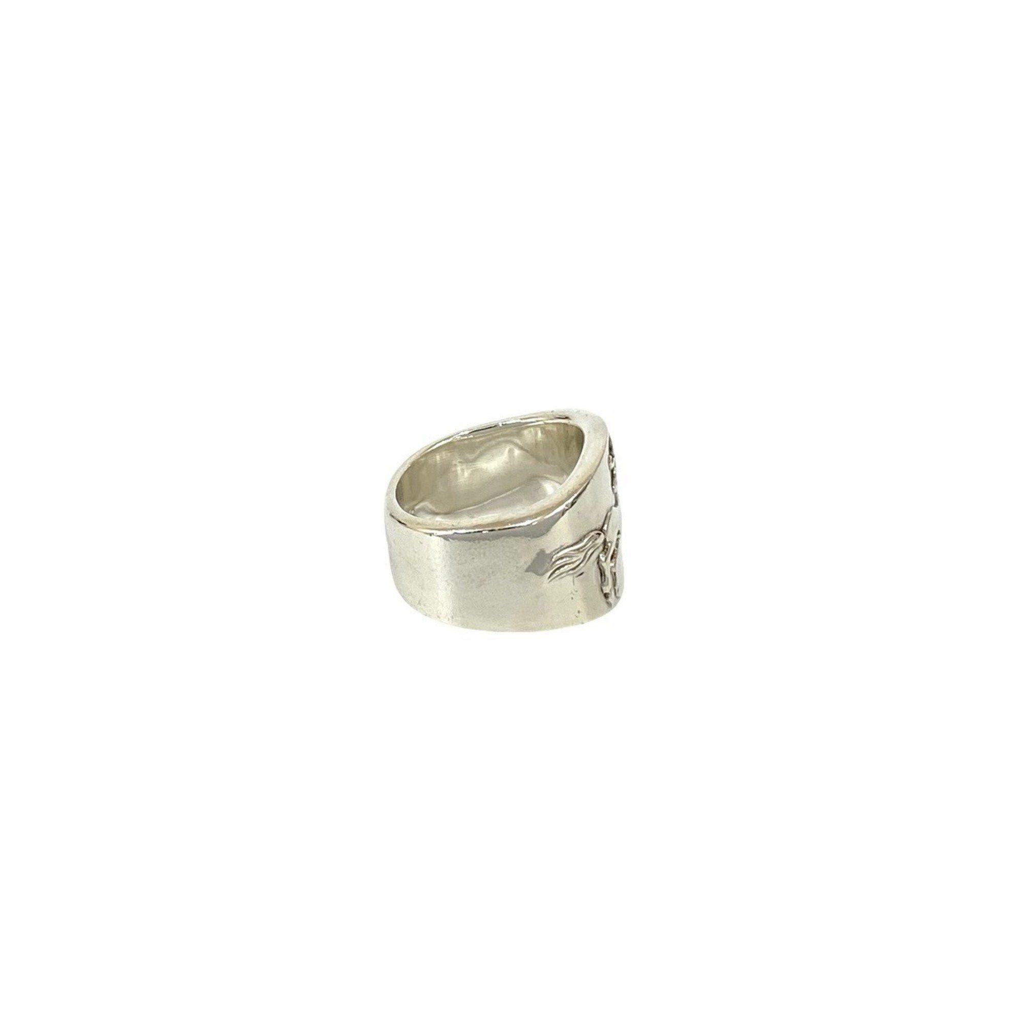Hermes HERMES Cheval Horse Ring, 925 Sterling Silver, Size 8, Women's, 11342 Size ONE SIZE - 4 Thumbnail