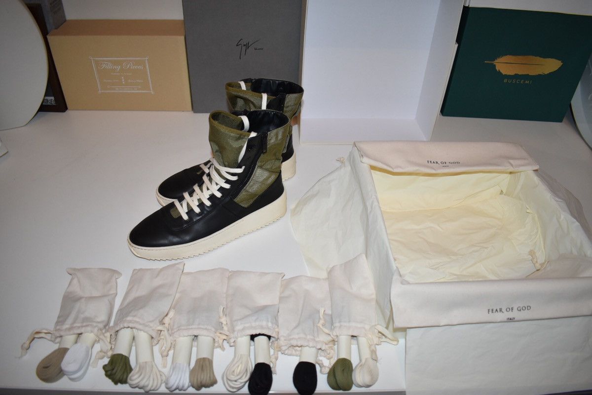 Fear Of God Military Sneaker Size 43 Jungle Boot
