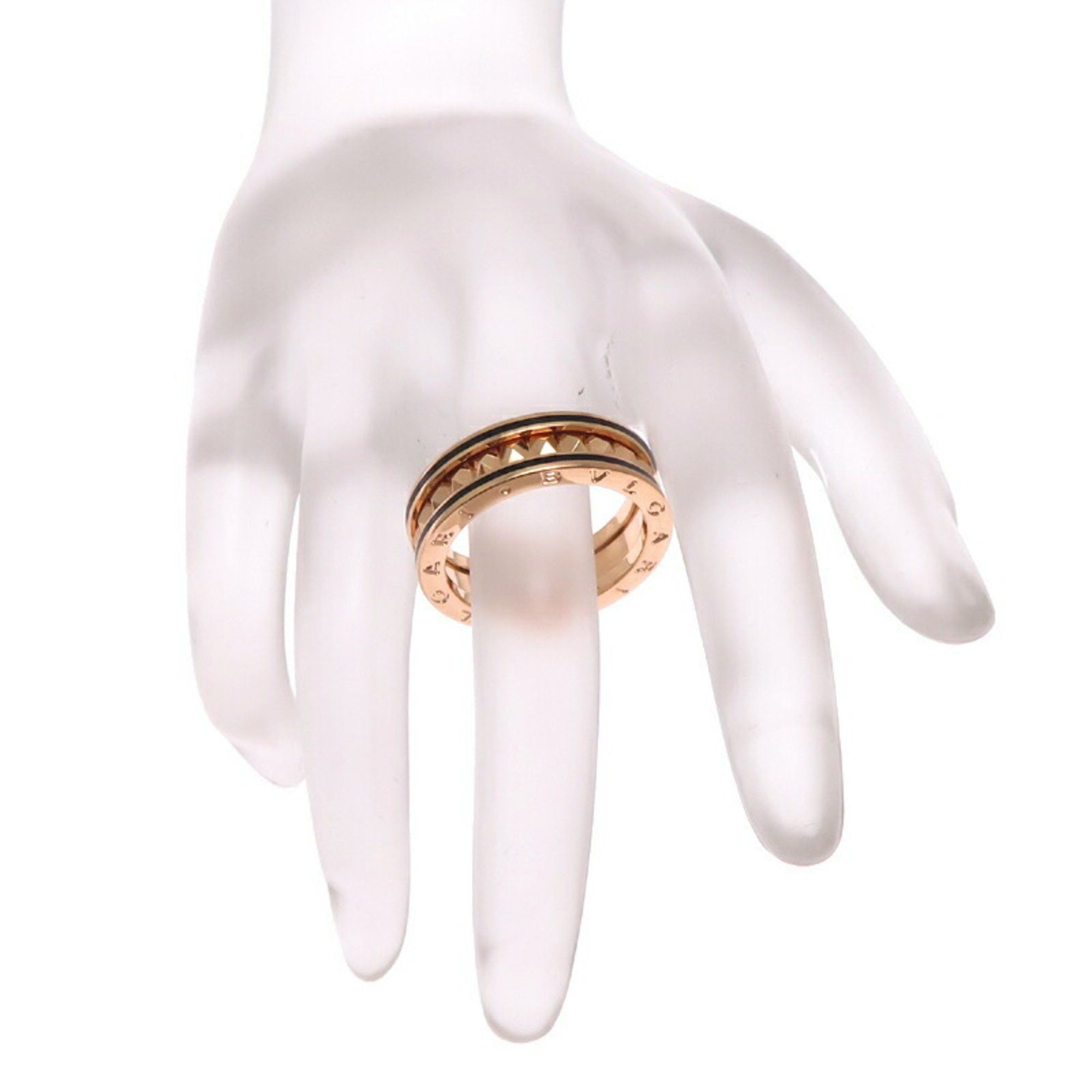 Bvlgari Bvlgari #60 B.zero1 Rock 1-Band Women's and Men's Ring, 358258, 750 Pink Gold, Size 19.5 Size ONE SIZE - 8 Thumbnail