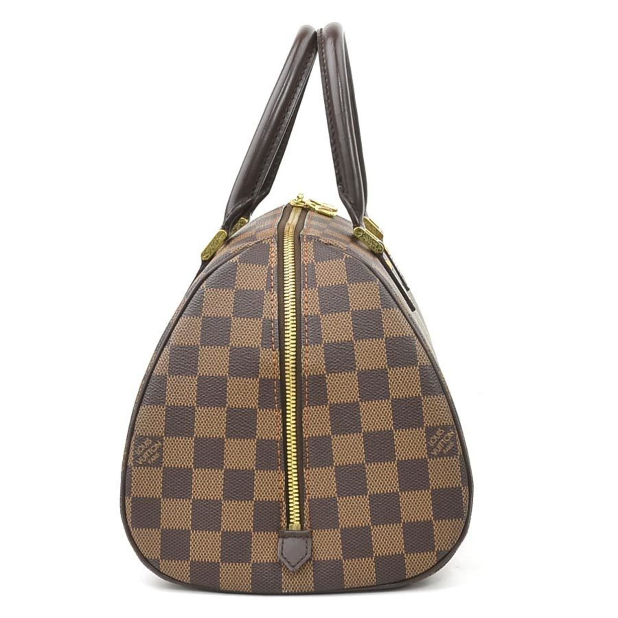 Louis Vuitton Louis Vuitton Damier Rivera MM Handbag in Canvas, Brown and Gold, Women's, N41434 e60935a Size ONE SIZE - 2 Thumbnail