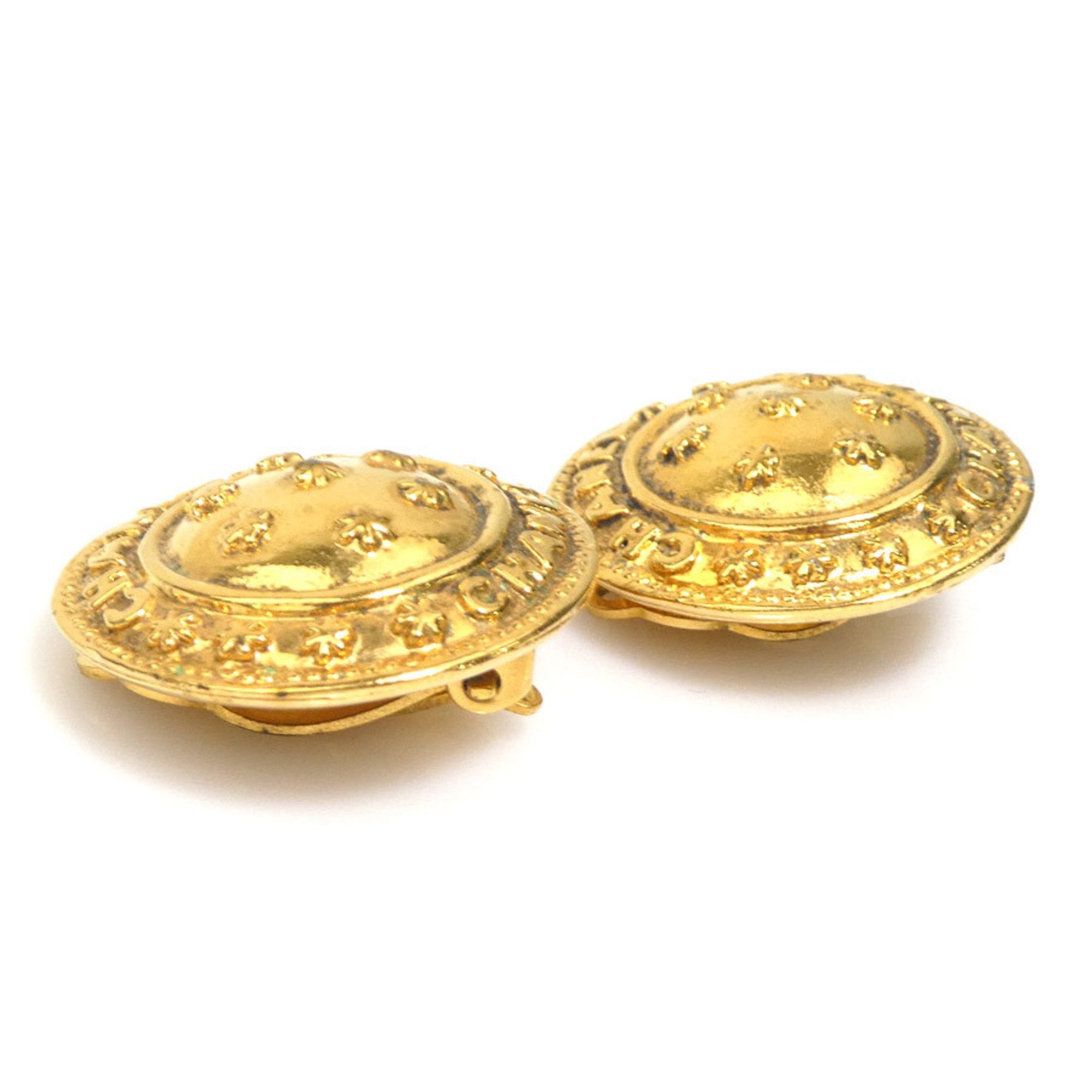 Chanel CHANEL Metal Gold Earrings for Women e60943g Size ONE SIZE - 2 Thumbnail