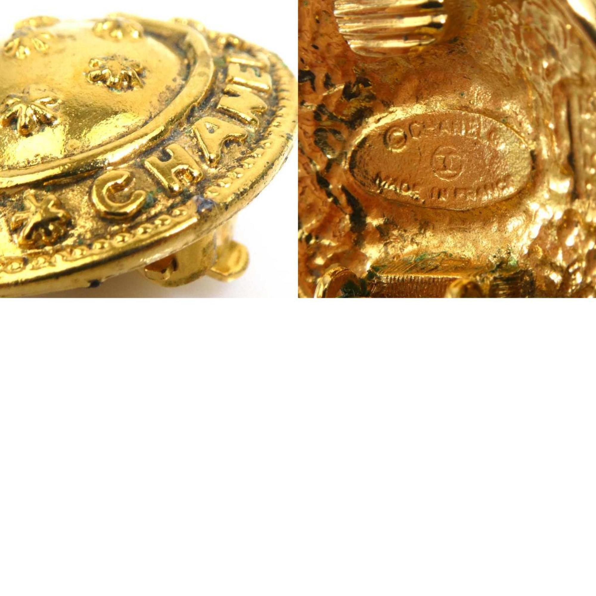 Chanel CHANEL Metal Gold Earrings for Women e60943g Size ONE SIZE - 5 Thumbnail