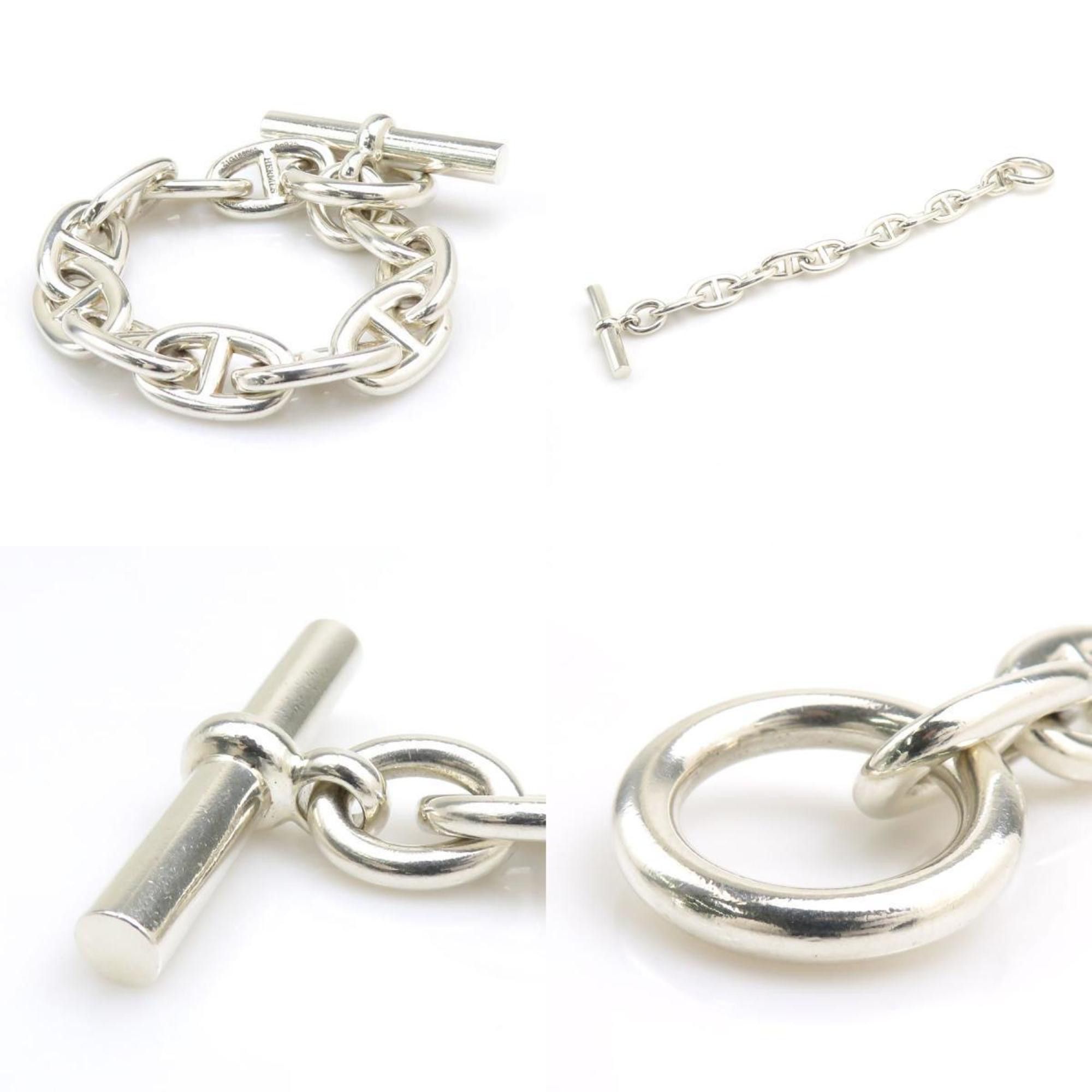Hermes Hermes Hermès Chaine d'Ancre TGM Bracelet in 925 Sterling Silver for Men (e60968i) Size ONE SIZE - 4 Thumbnail