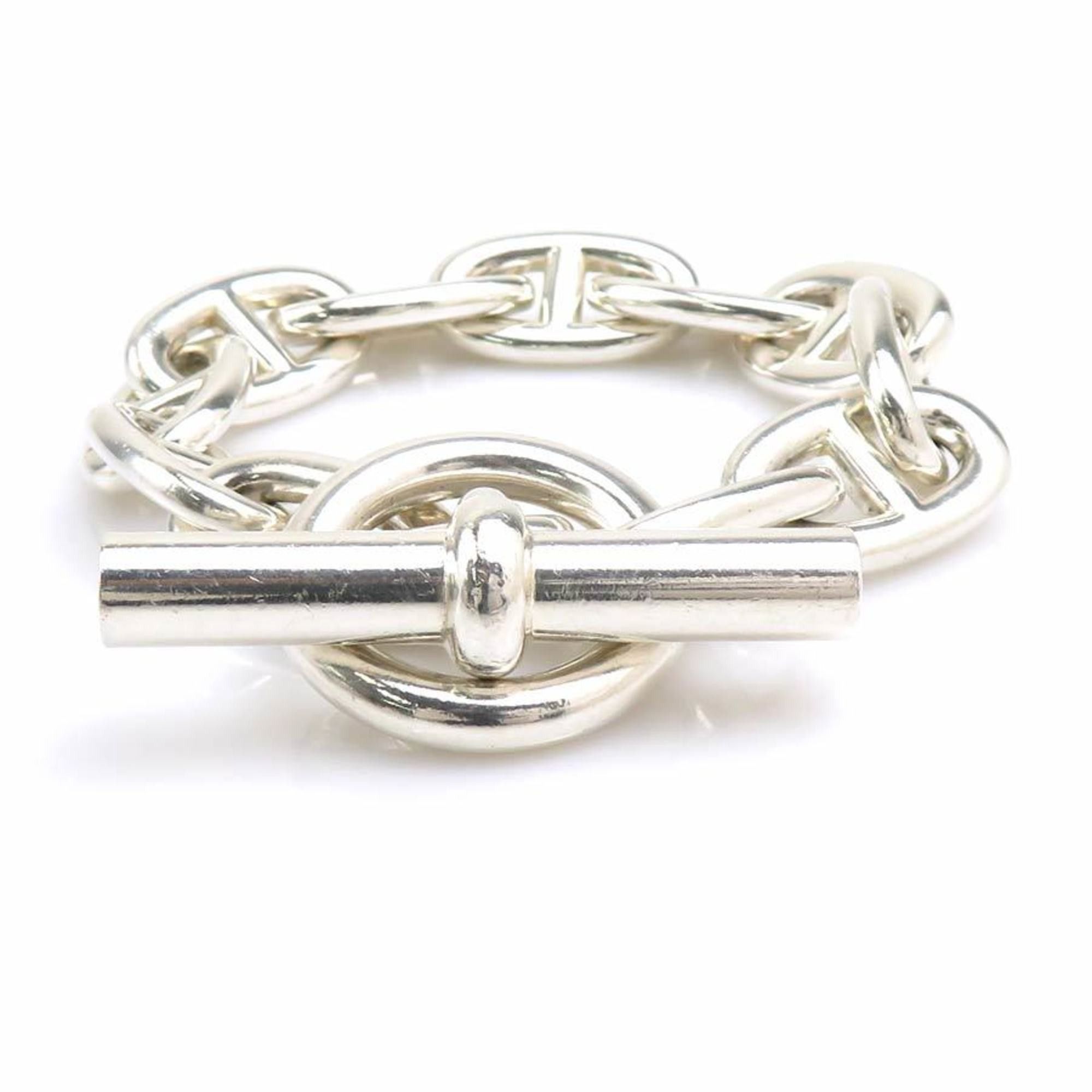 Hermes Hermes Hermès Chaine d'Ancre TGM Bracelet in 925 Sterling Silver for Men (e60968i) Size ONE SIZE - 2 Thumbnail