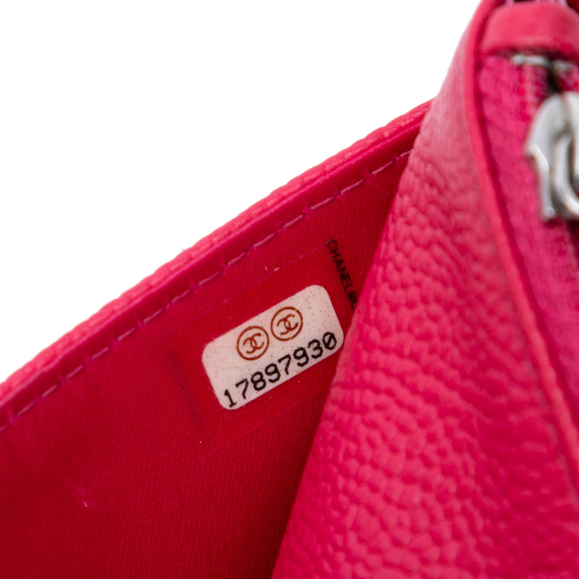 Chanel Chanel Caviar Bicolor CC Wallet On Chain Size ONE SIZE - 5 Thumbnail