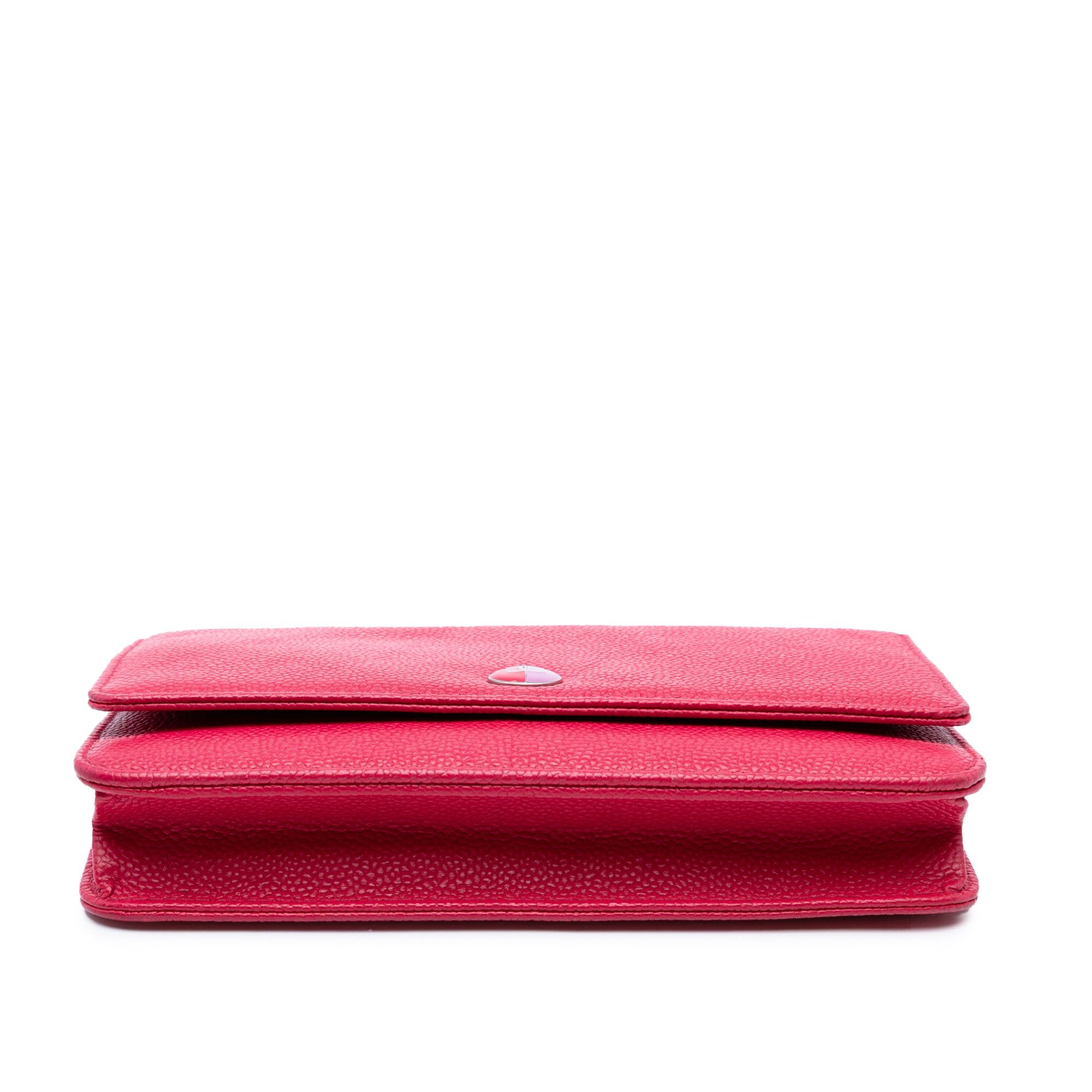 Chanel Chanel Caviar Bicolor CC Wallet On Chain Size ONE SIZE - 3 Thumbnail
