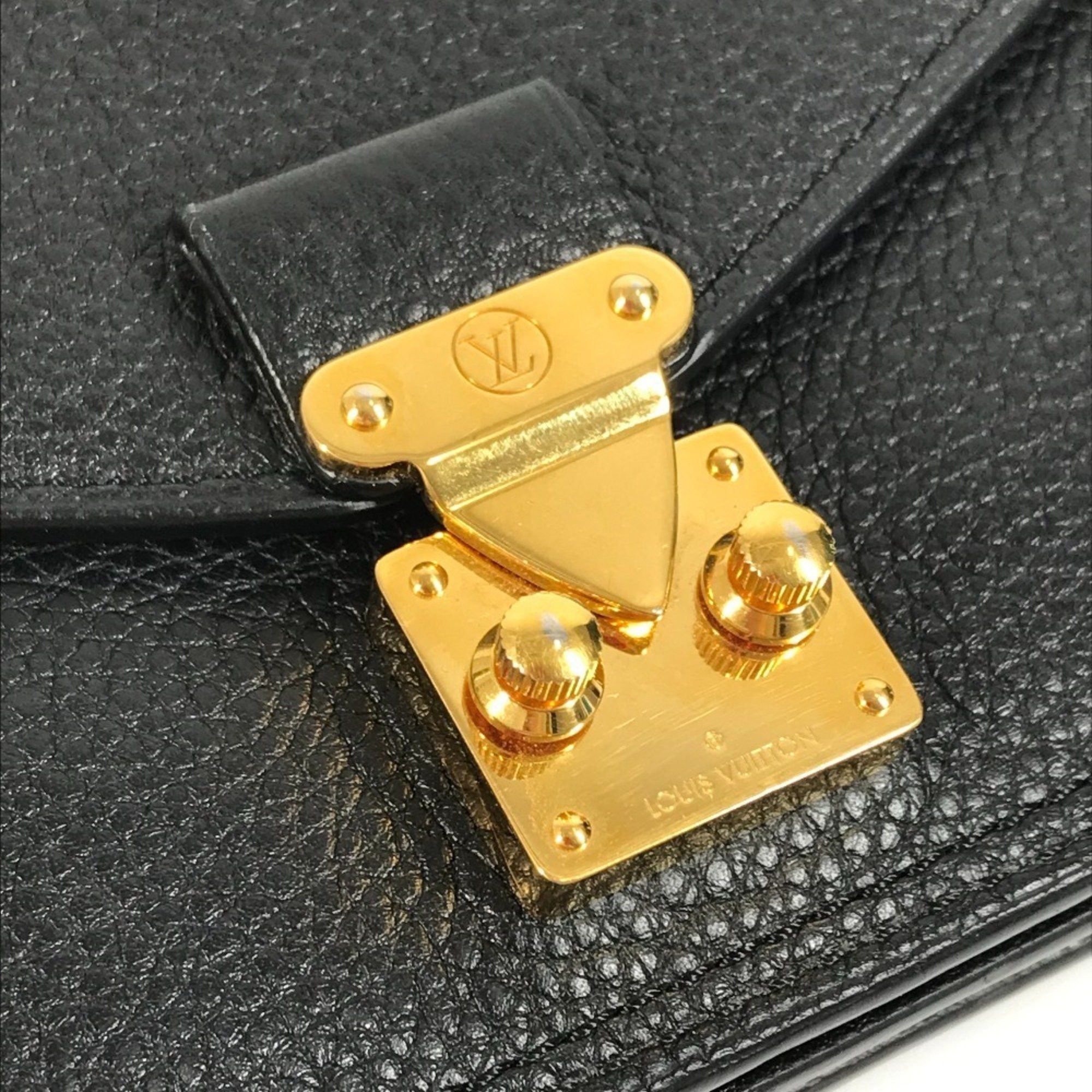 Louis Vuitton Louis Vuitton Bi-fold Flap Long Wallet in Calfskin Leather, Unisex, Black Size ONE SIZE - 7 Thumbnail