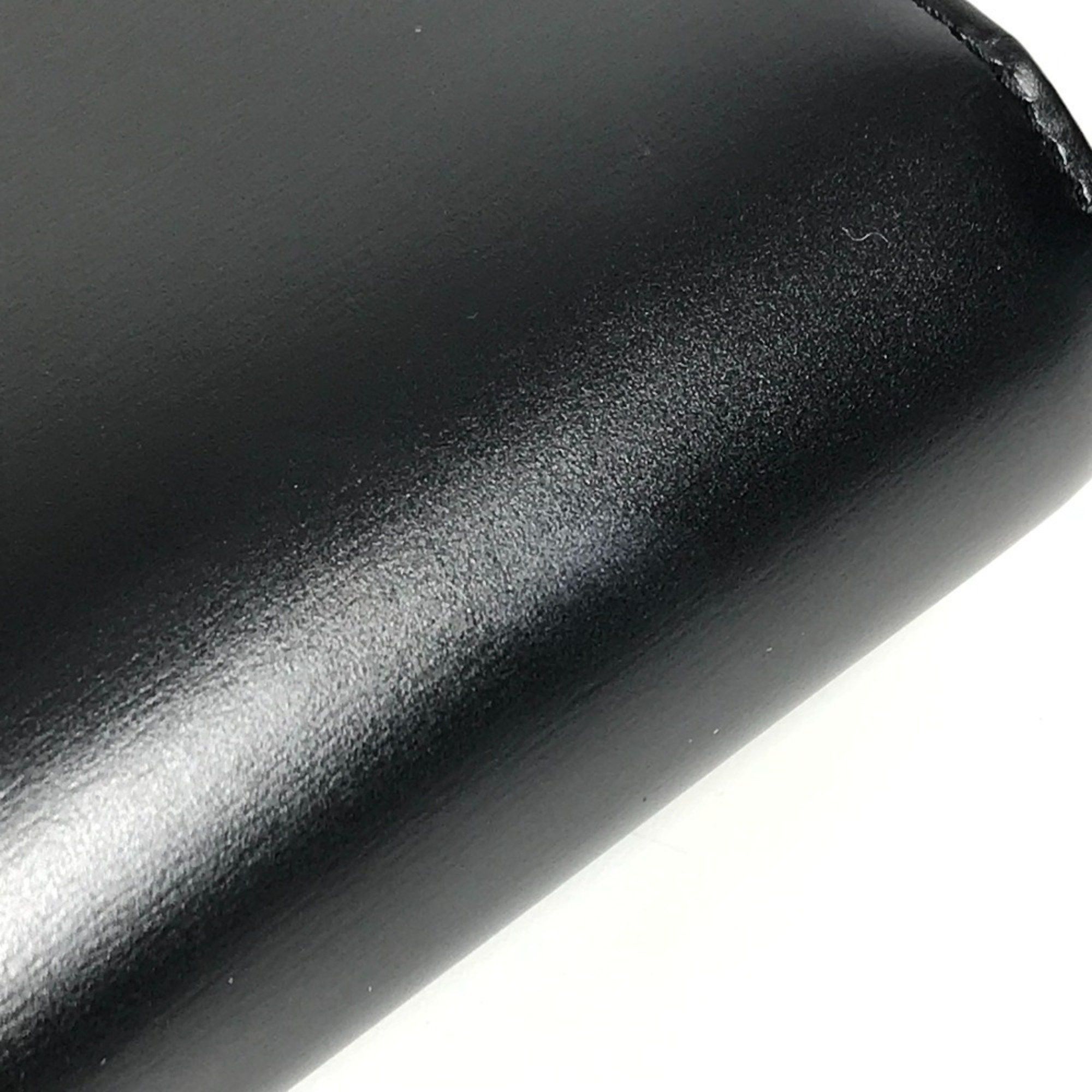 Cartier CARTIER Panthère Bifold Long Wallet Leather Unisex Black Size ONE SIZE - 8 Thumbnail