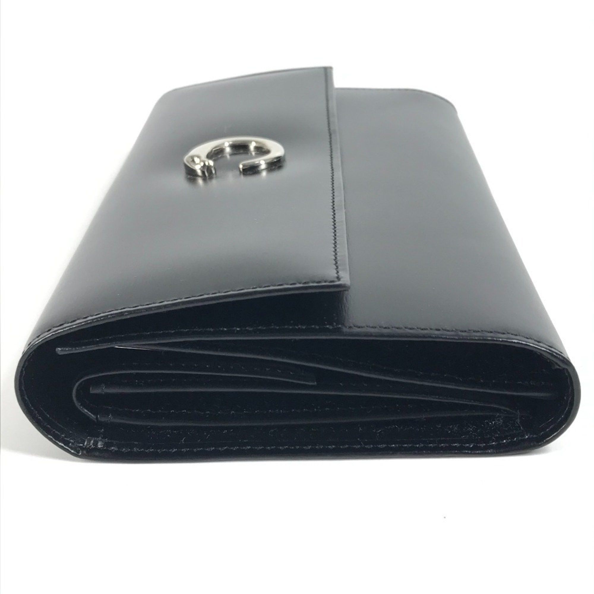 Cartier CARTIER Panthère Bifold Long Wallet Leather Unisex Black Size ONE SIZE - 3 Thumbnail