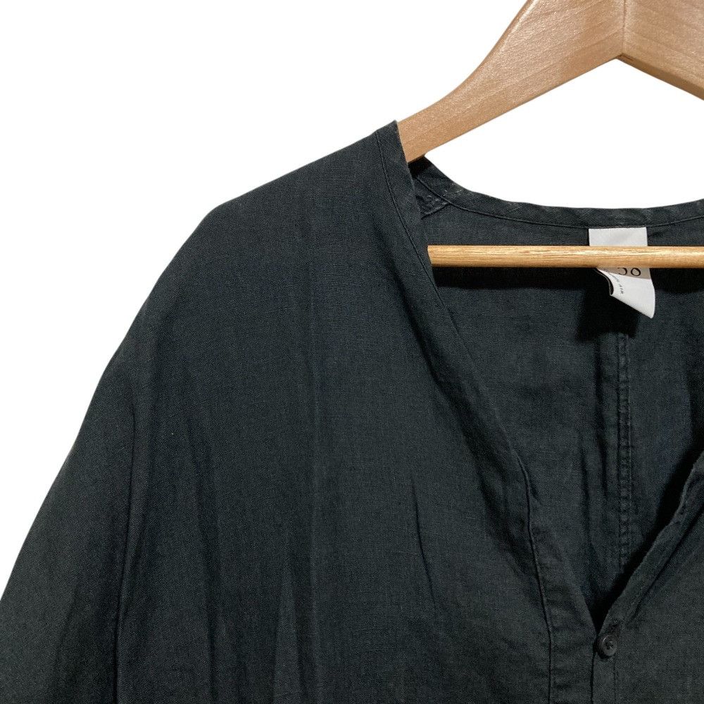 Other Other NO CONTROL AIR V-Neck Linen Shirt Natural Material Tops NSVSH DUTY FREE for USA Size ONE SIZE - 2 Thumbnail