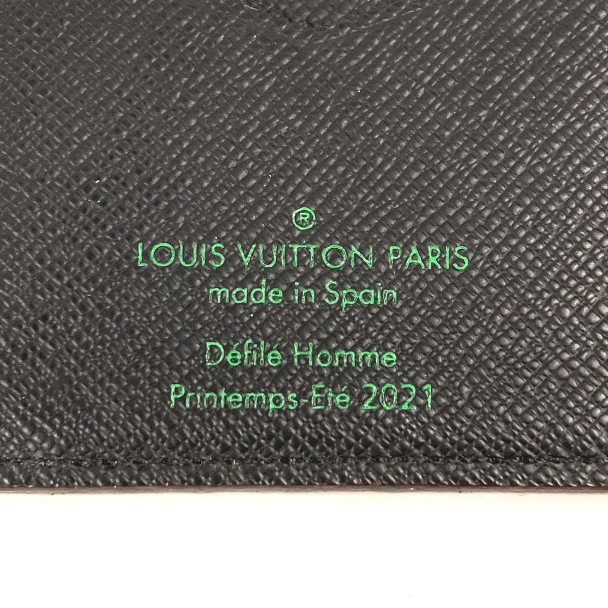 Louis Vuitton LOUIS VUITTON M80154 LV Friends Monogram Patch Organizer de Poche Business Card Holder, Pass Case, Bifold Canvas, Unisex, Brown Size ONE SIZE - 9 Thumbnail