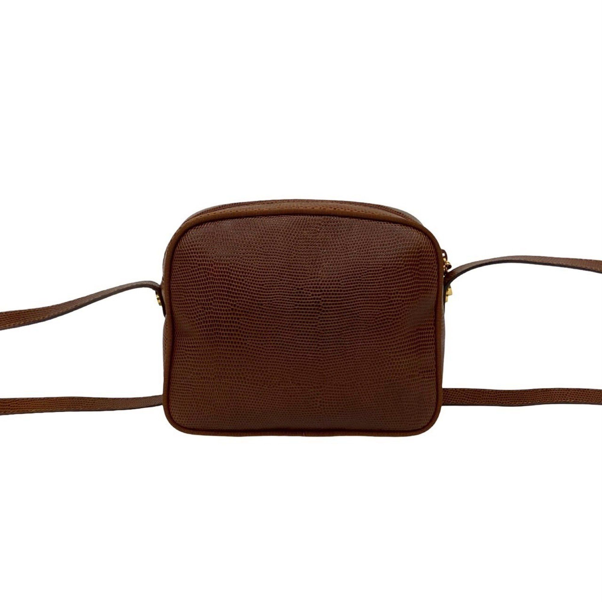 Salvatore Ferragamo Salvatore Ferragamo Vara shoulder bag with metal hardware and leather pouch, brown, 70876 Size ONE SIZE - 3 Thumbnail