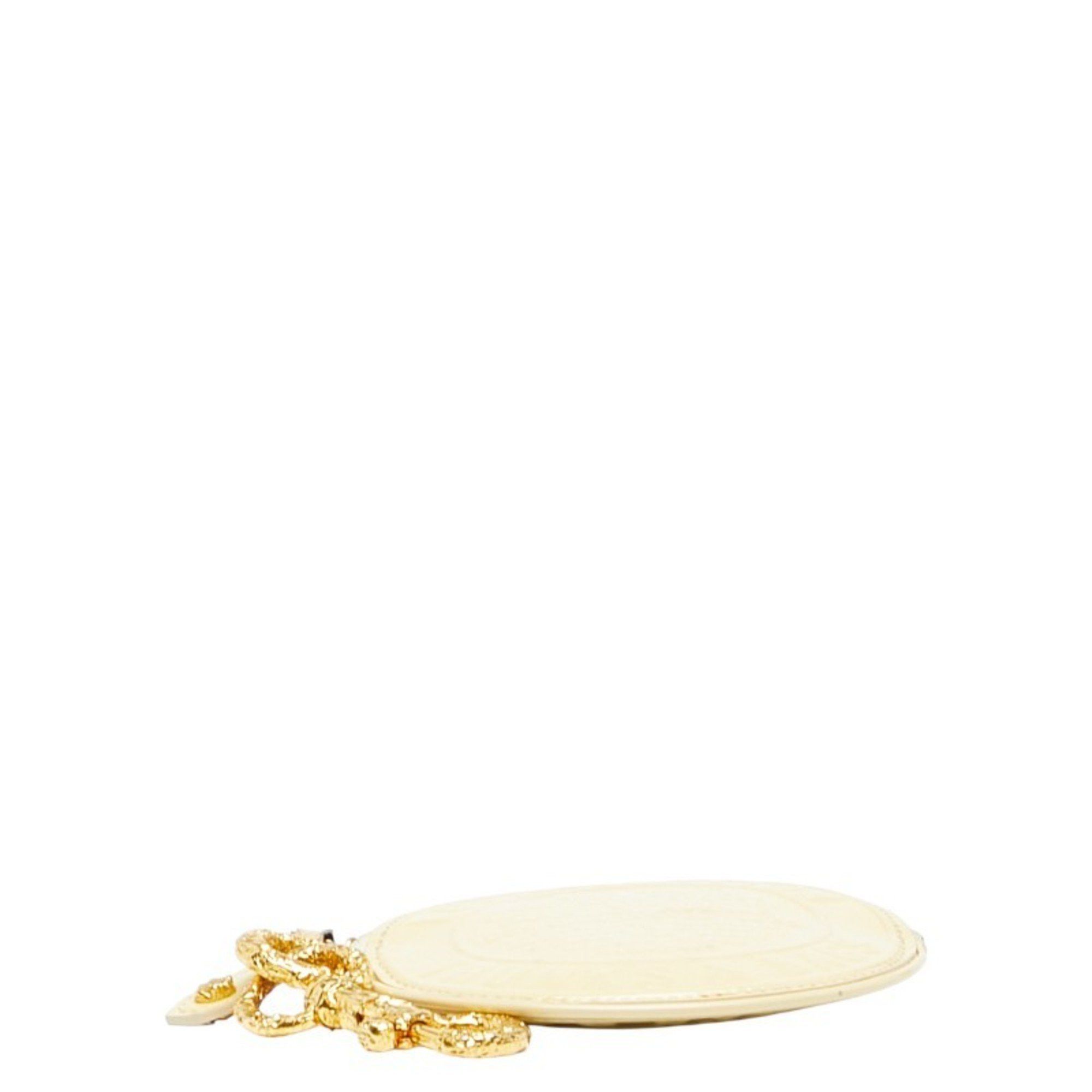 Louis Vuitton Louis Vuitton Vernis Porte Monnaie Long Coin Case M95428 Light Yellow Patent Leather Women's LOUIS VUITTON Size ONE SIZE - 3 Thumbnail