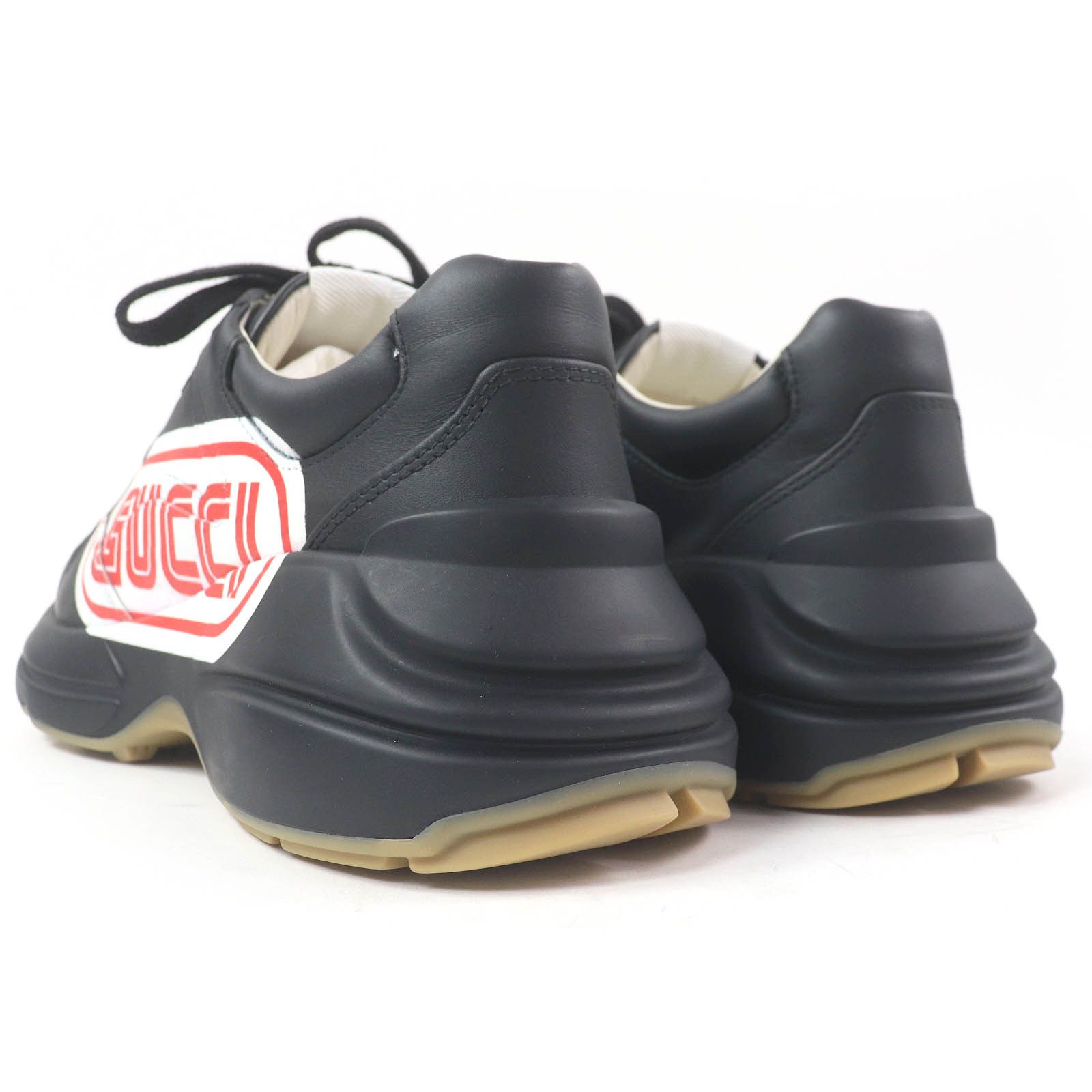 Gucci Gucci Gucci Ryton With logo Leather Sneakers Leather Shoes 523609 DUTY FREE for USA Size ONE SIZE - 6 Thumbnail