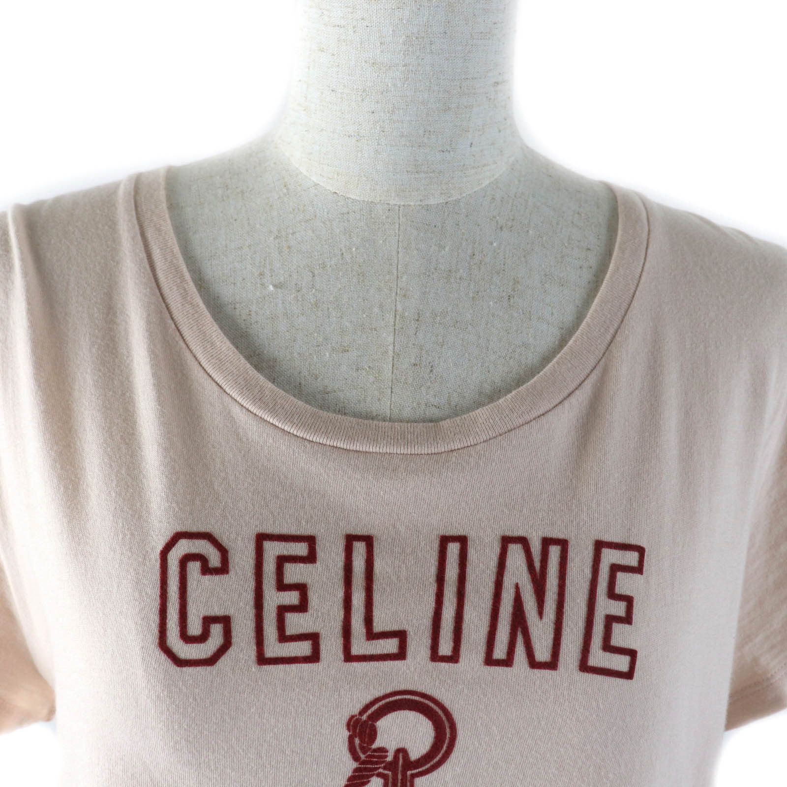 Celine Celine Celine Anchor logo Cotton T-shirt Cotton T-Shirts 2X586114L DUTY FREE for USA Size ONE SIZE - 4 Thumbnail