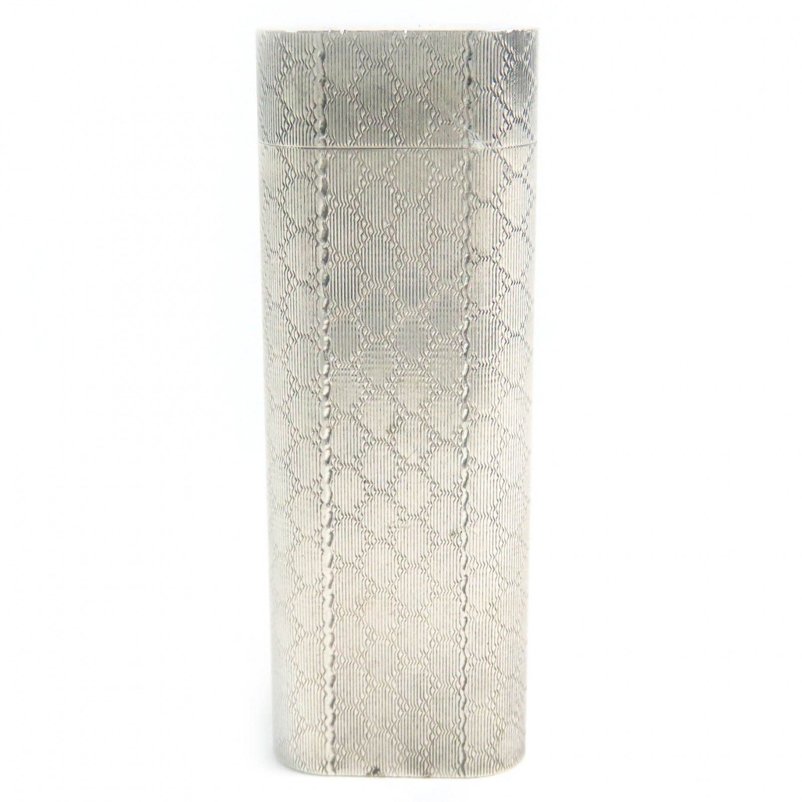 Cartier Cartier Cartier Oval lattice pattern Lighter Smoking Accessories Metal Lighter DUTY FREE for USA Size ONE SIZE - 2 Thumbnail