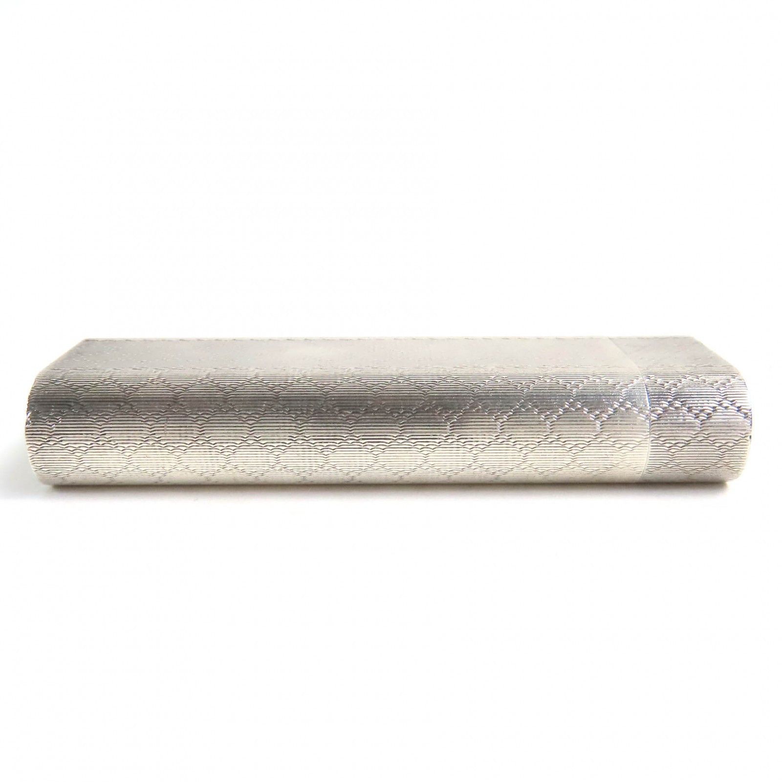 Cartier Cartier Cartier Oval lattice pattern Lighter Smoking Accessories Metal Lighter DUTY FREE for USA Size ONE SIZE - 3 Thumbnail