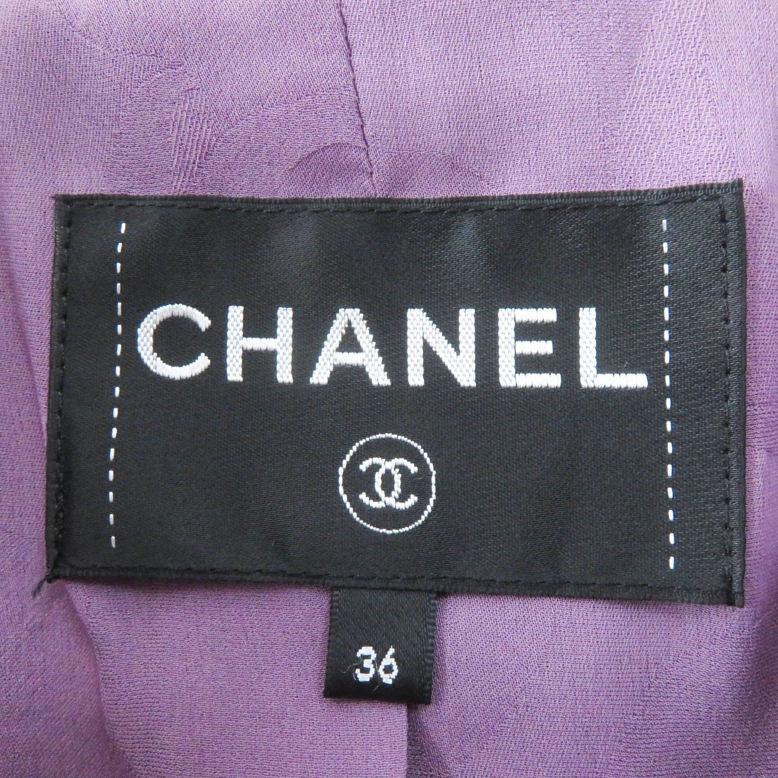 Chanel Chanel Chanel 22P Lion Button Acrylic Polyester Jacket Plastic Outerwear P72383 DUTY FREE for USA Size ONE SIZE - 7 Thumbnail