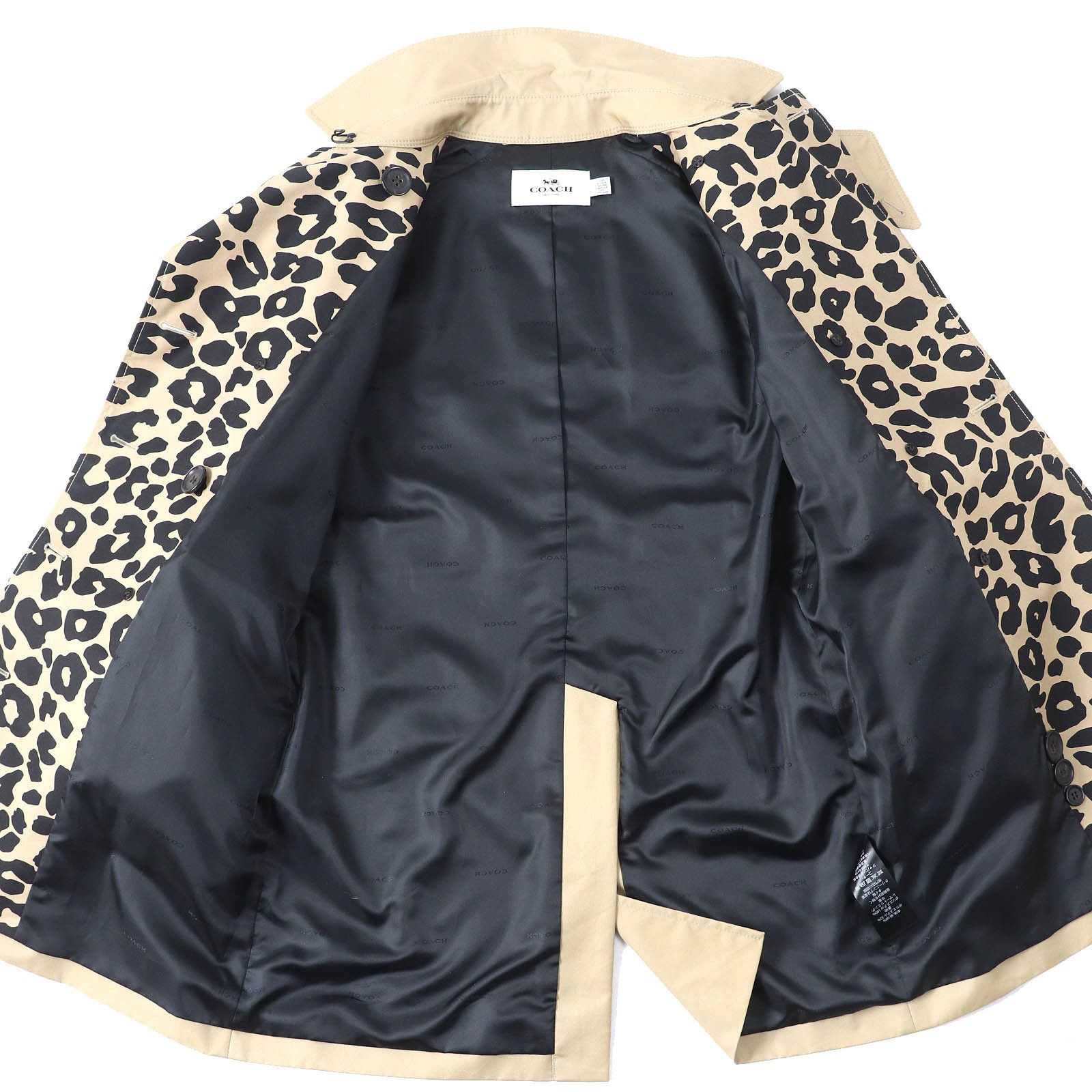 Coach Coach Coach F21833 Cotton Polyester Trench Coat Cotton Outerwear F21833 DUTY FREE for USA Size ONE SIZE - 5 Thumbnail