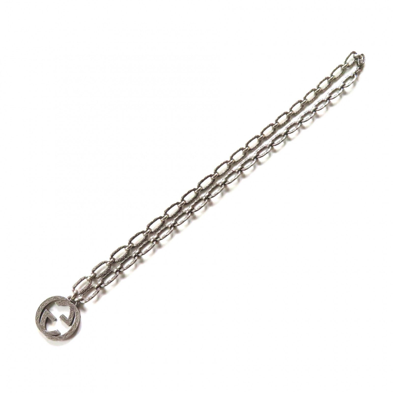 Gucci Gucci Gucci Interlocking G Arabesque AG925 Necklace Metal Necklace 524890 DUTY FREE for USA Size ONE SIZE - 5 Thumbnail