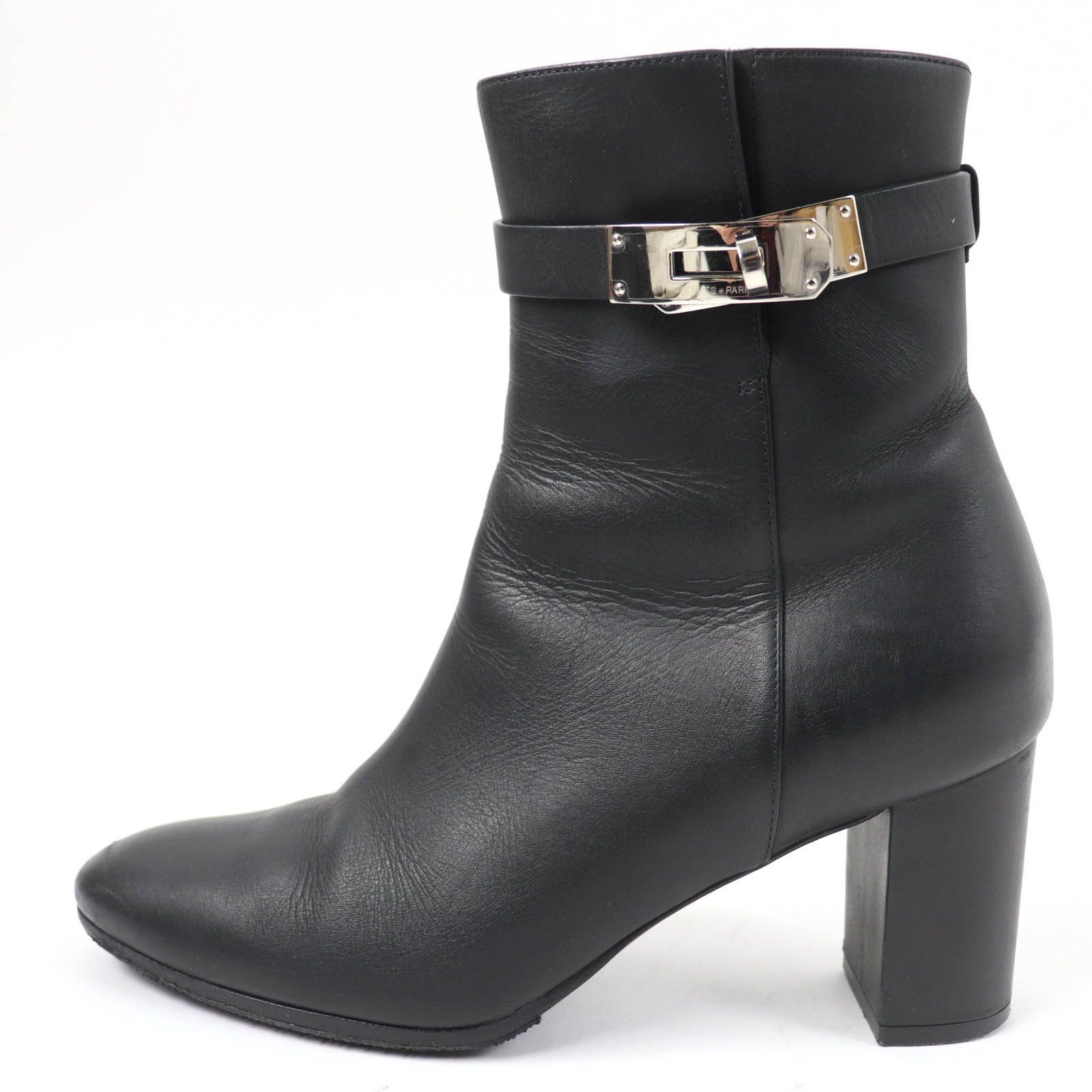 Hermes Hermes Hermes Saint Germain Leather Short Boots Leather Shoes DUTY FREE for USA Size ONE SIZE - 5 Thumbnail