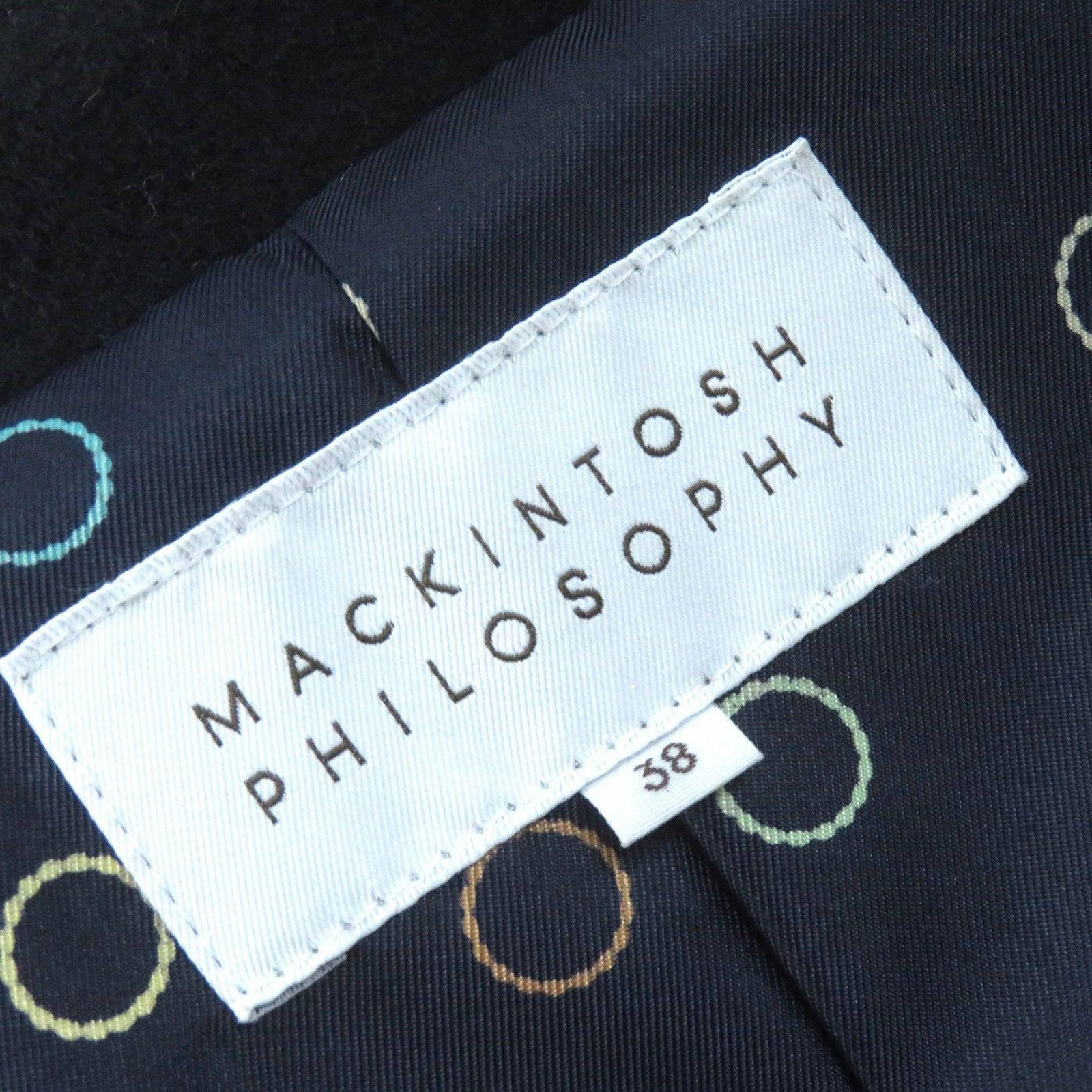Other Other MACKINTOSH PHILOSOPHY Wool Rabbit Fur Coat Natural Material Outerwear DUTY FREE for USA Size ONE SIZE - 10 Thumbnail