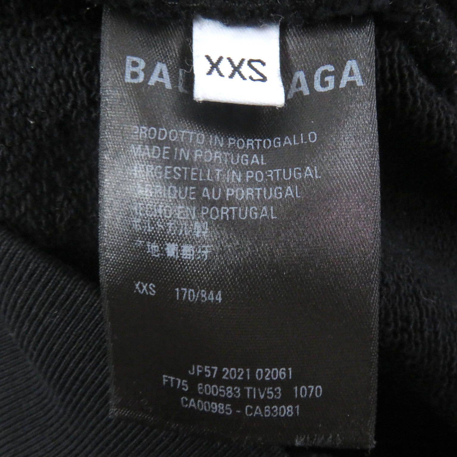 Balenciaga Balenciaga Balenciaga Campaign logo print cotton hoodie Cotton Sweatshirts & Hoodies 600583 DUTY FREE for USA Size ONE SIZE - 6 Thumbnail